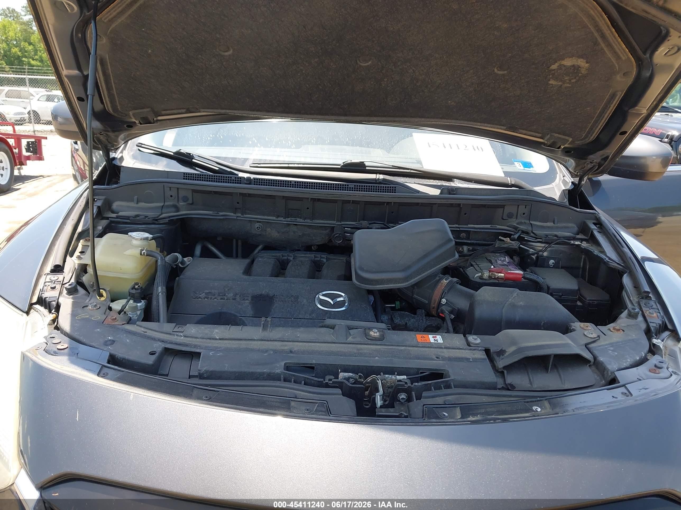 2014 Mazda Cx-9 Sport Серый vin: JM3TB3BA2E0439214