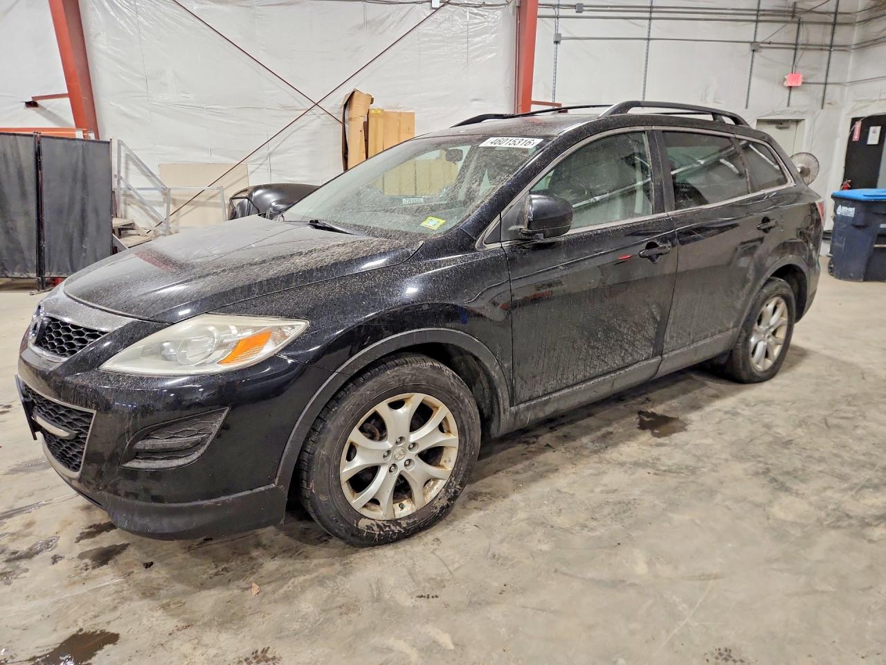 2012 Mazda Cx-9 Black vin: JM3TB3BA3C0336896