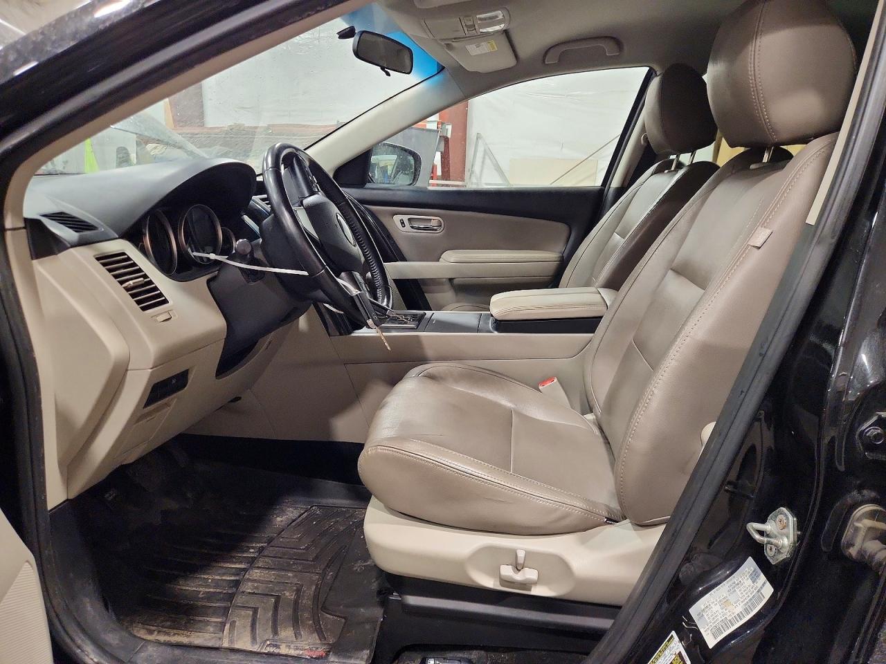 2012 Mazda Cx-9 Black vin: JM3TB3BA3C0336896