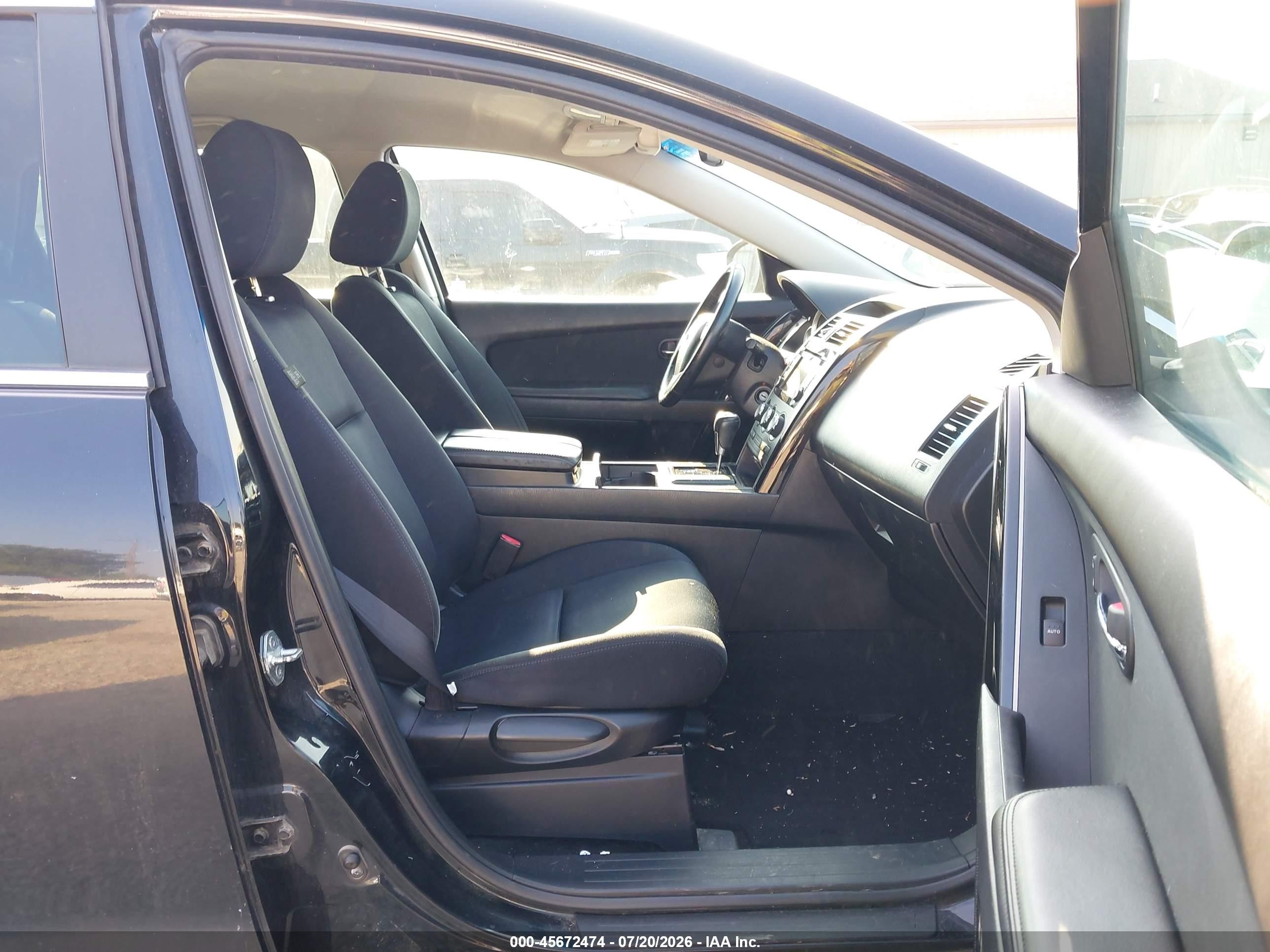 2014 Mazda Cx-9 Sport Black vin: JM3TB3BA7E0437359