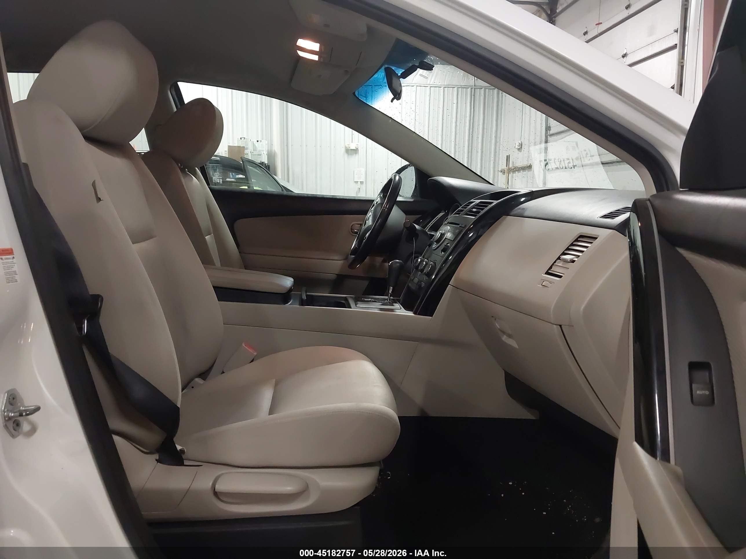 2011 Mazda Cx-9 Sport White vin: JM3TB3BV0B0307065