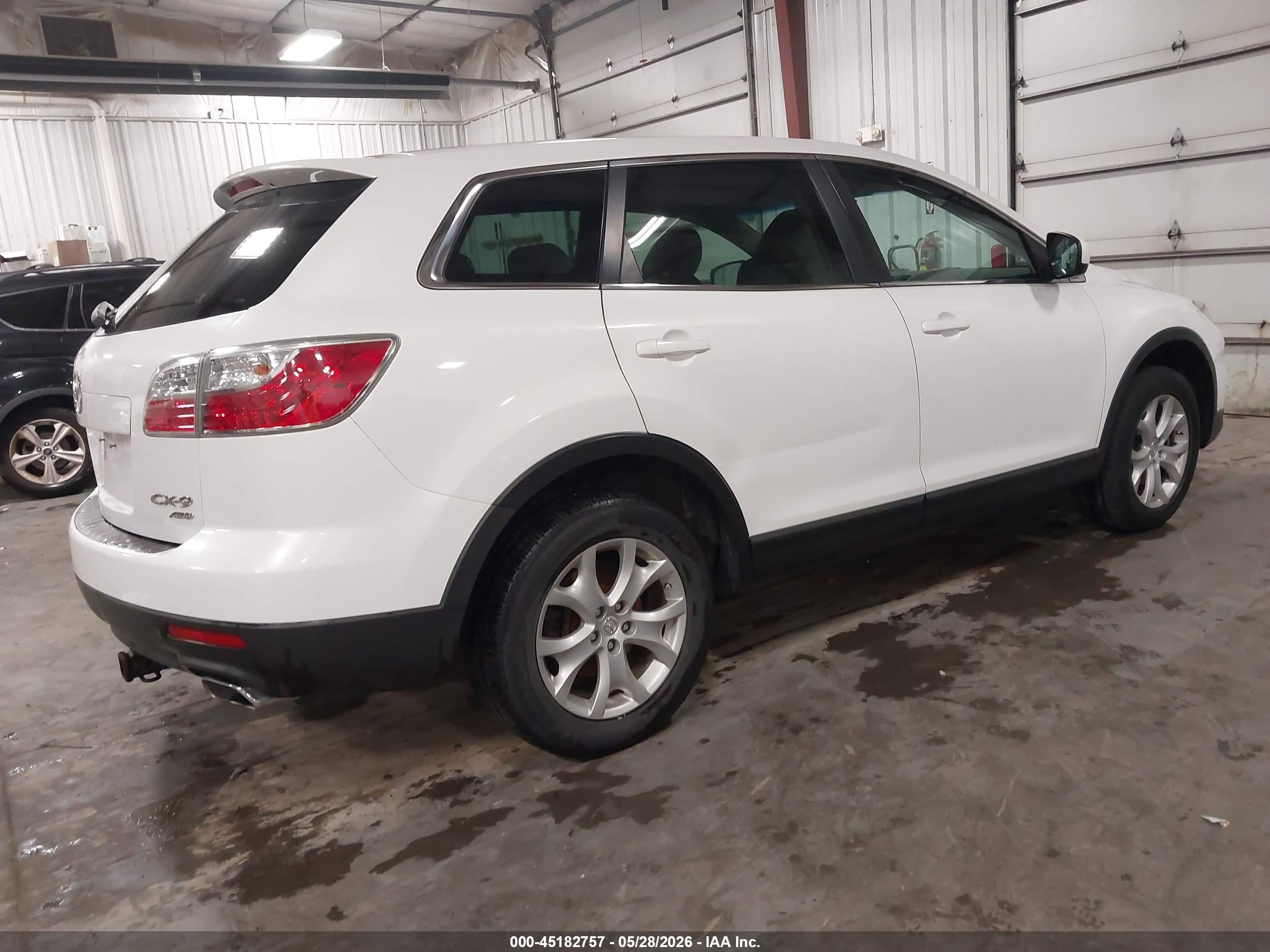 2011 Mazda Cx-9 Sport White vin: JM3TB3BV0B0307065