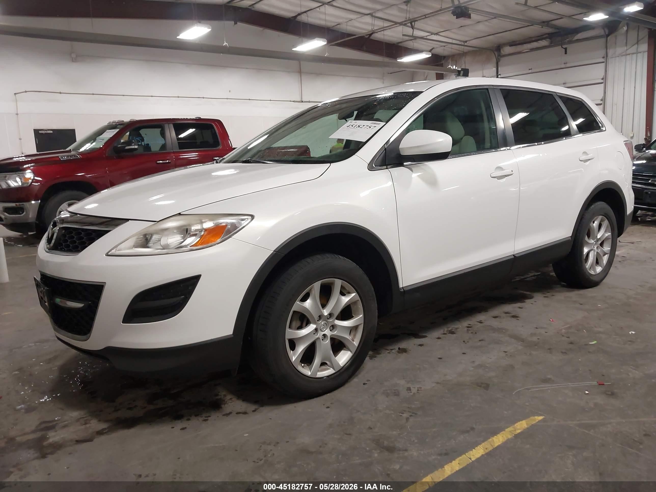 2011 Mazda Cx-9 Sport White vin: JM3TB3BV0B0307065