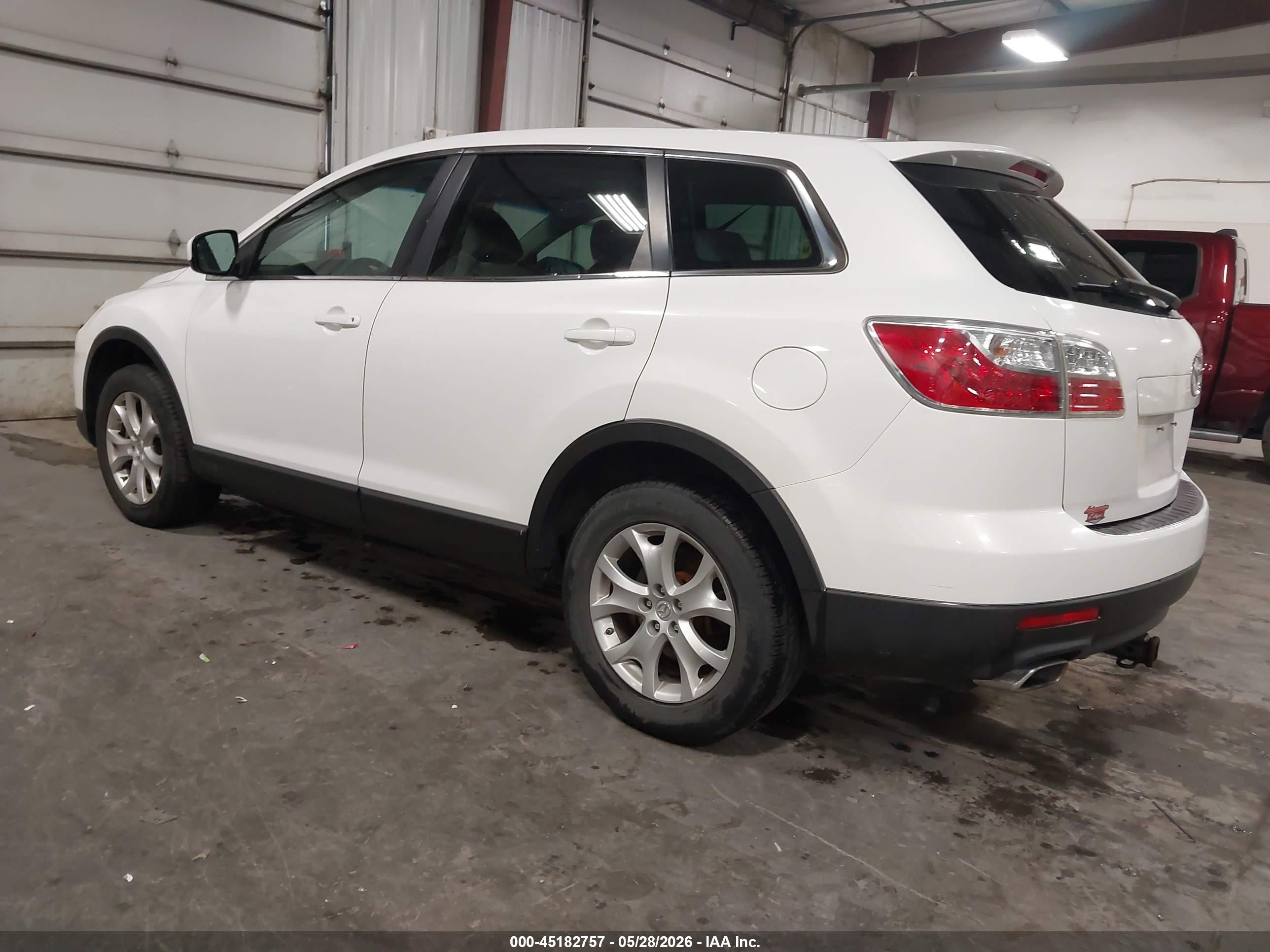 2011 Mazda Cx-9 Sport White vin: JM3TB3BV0B0307065