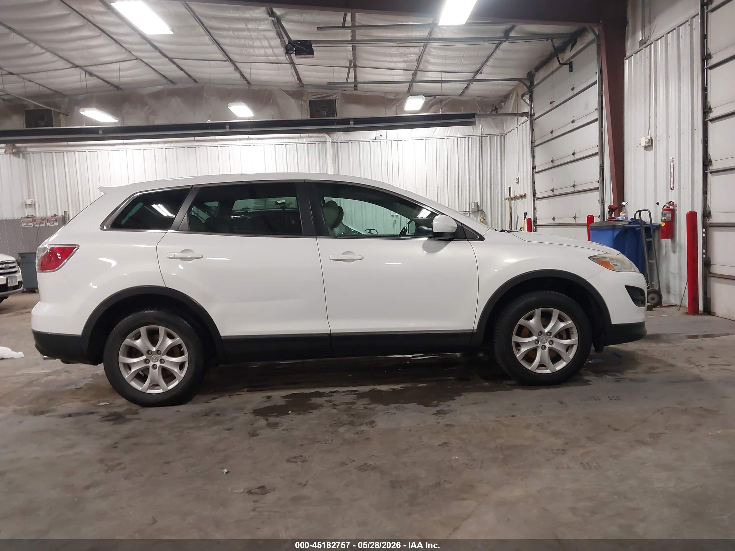 2011 Mazda Cx-9 Sport White vin: JM3TB3BV0B0307065