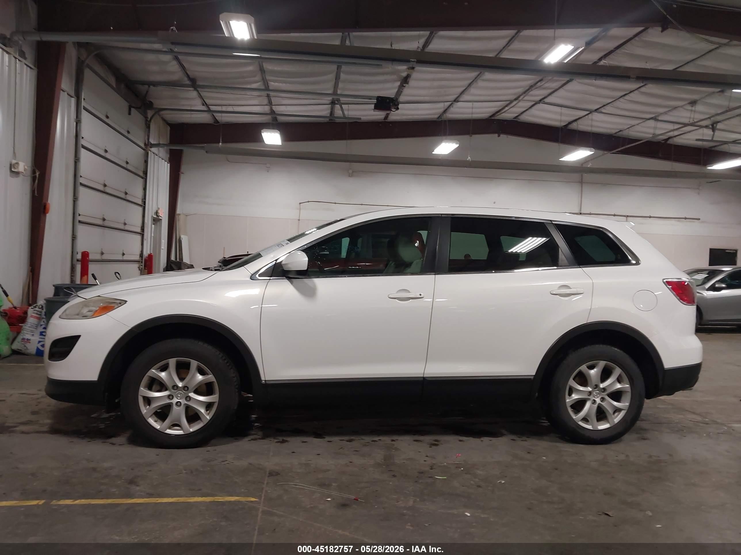 2011 Mazda Cx-9 Sport White vin: JM3TB3BV0B0307065