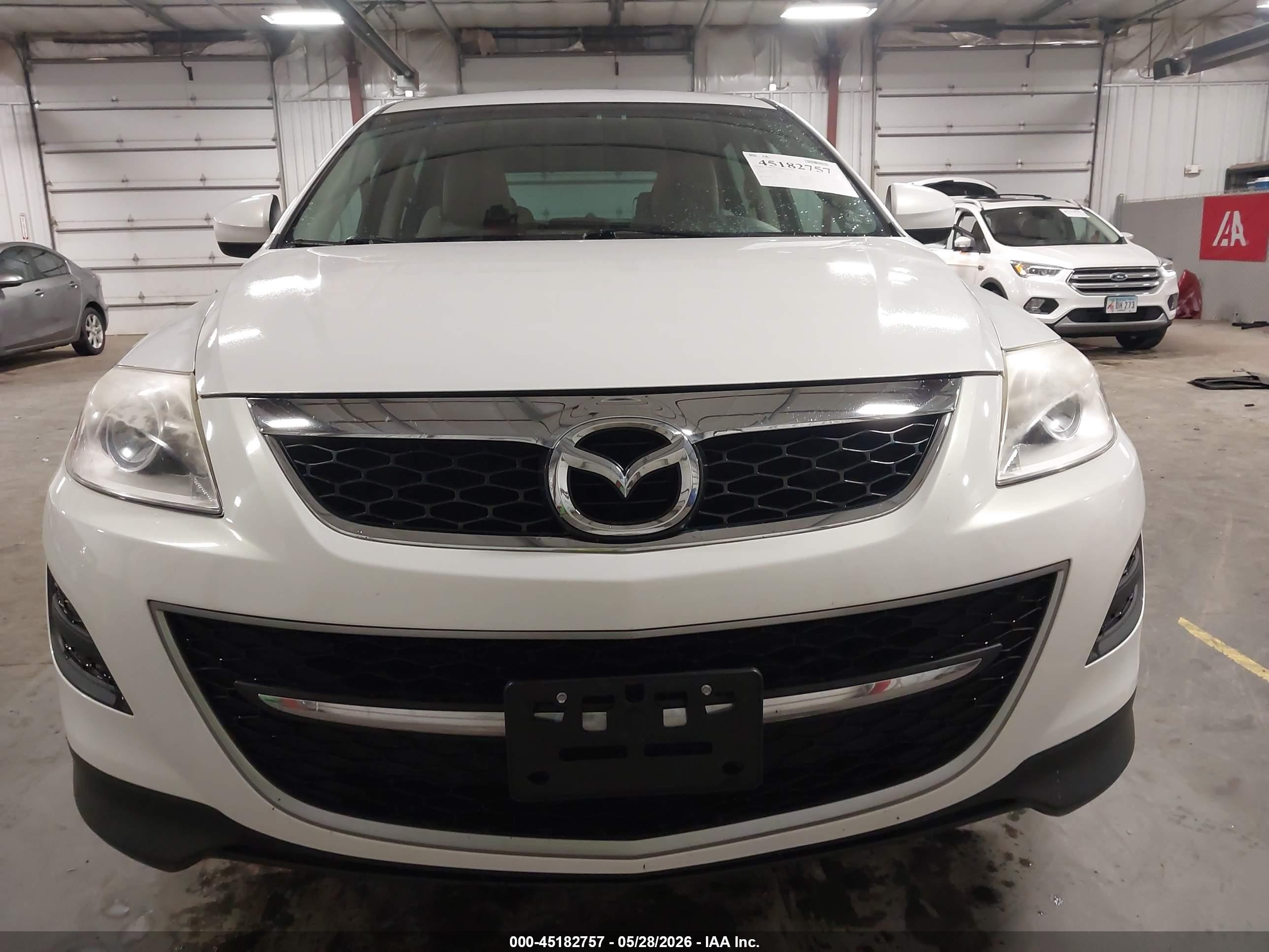 2011 Mazda Cx-9 Sport White vin: JM3TB3BV0B0307065