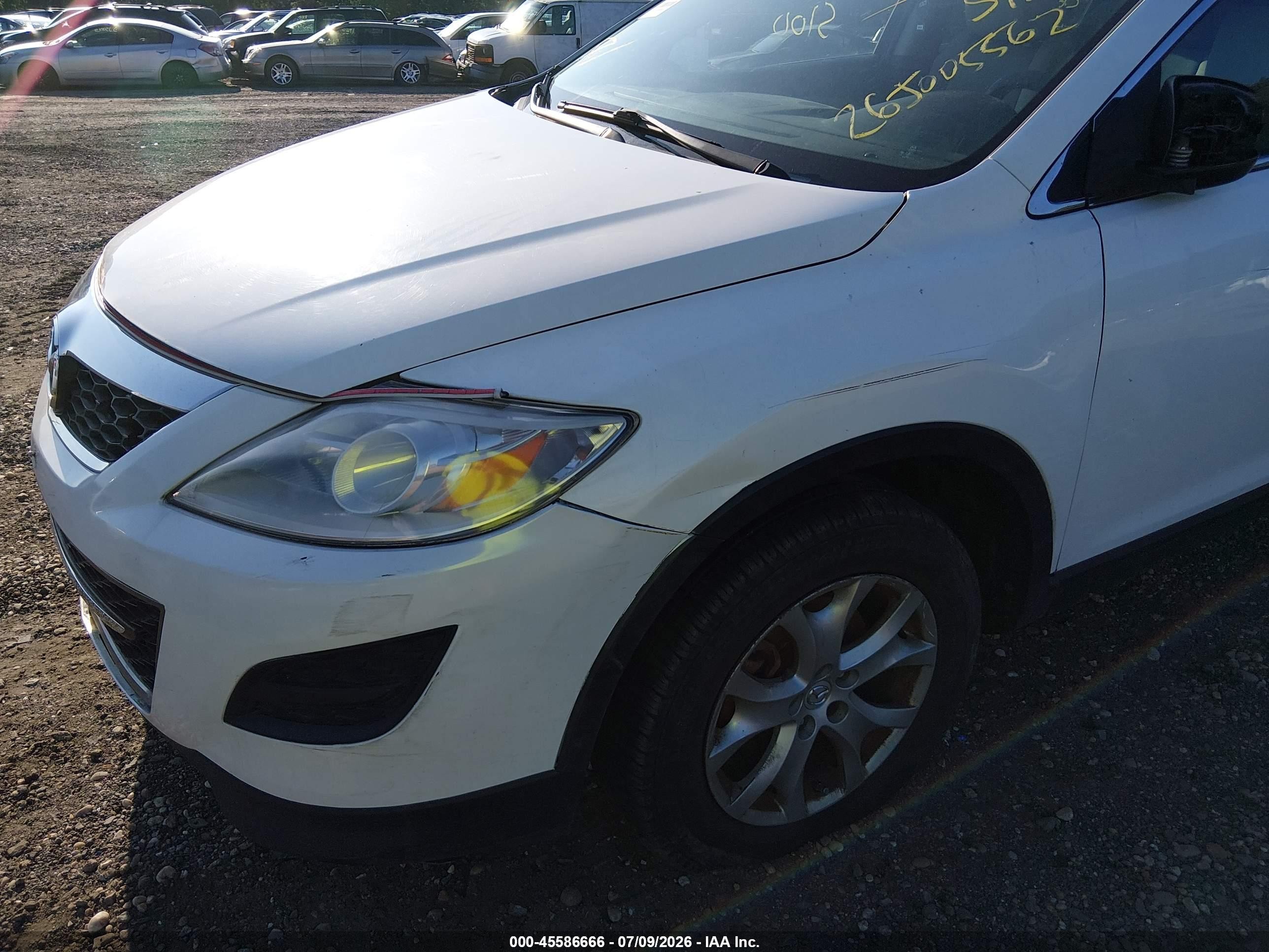 2012 Mazda Cx-9 Sport Белый vin: JM3TB3BV0C0359152