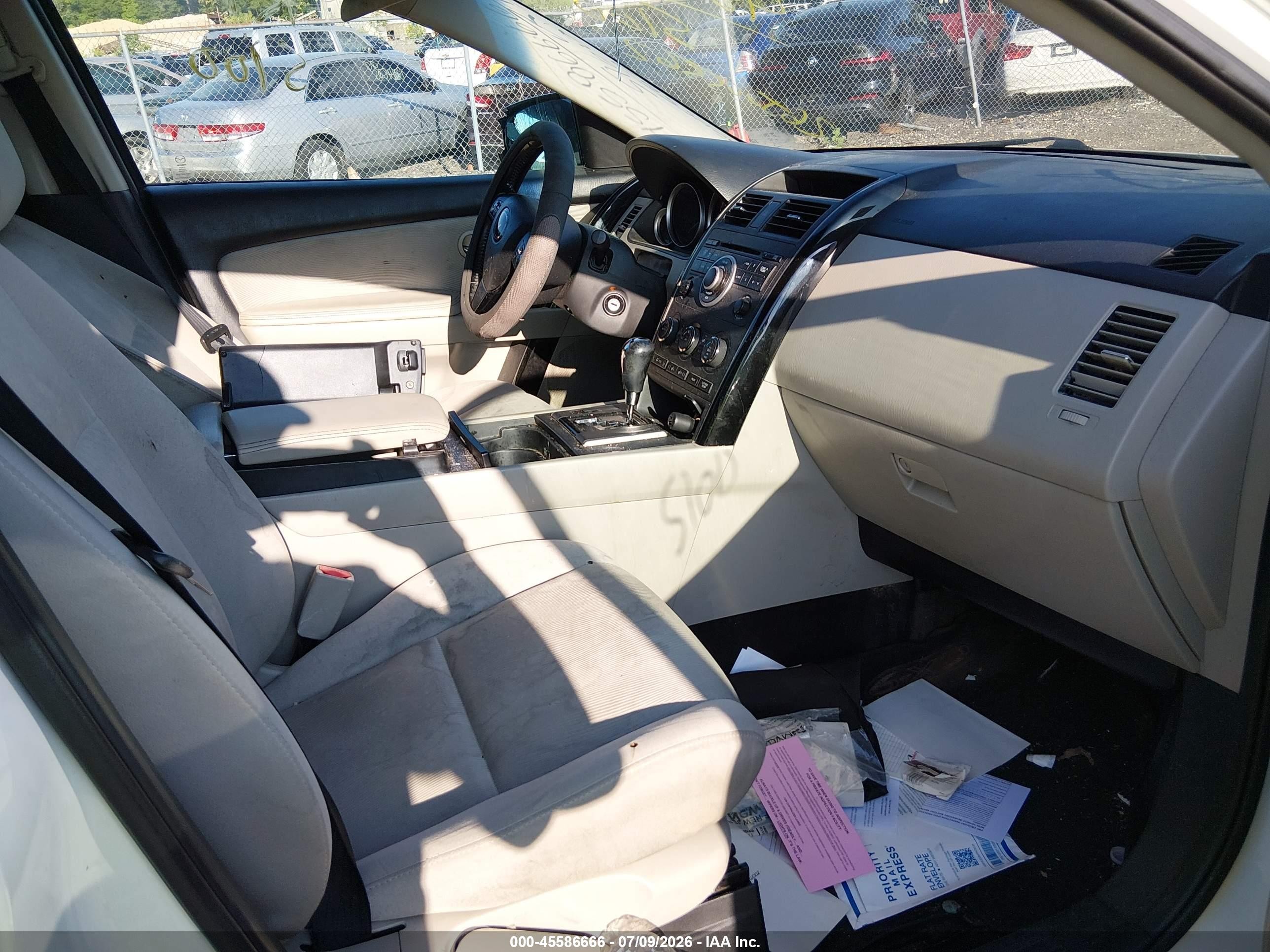 2012 Mazda Cx-9 Sport Белый vin: JM3TB3BV0C0359152