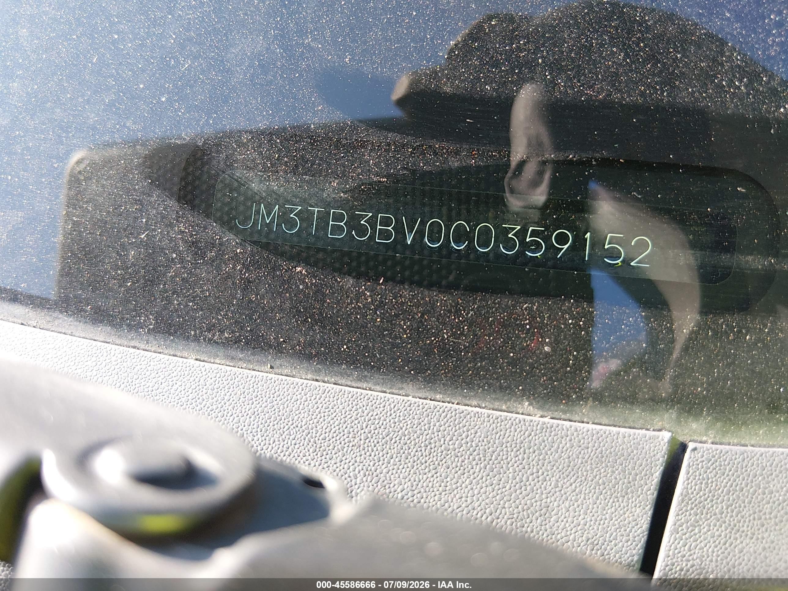 2012 Mazda Cx-9 Sport Белый vin: JM3TB3BV0C0359152