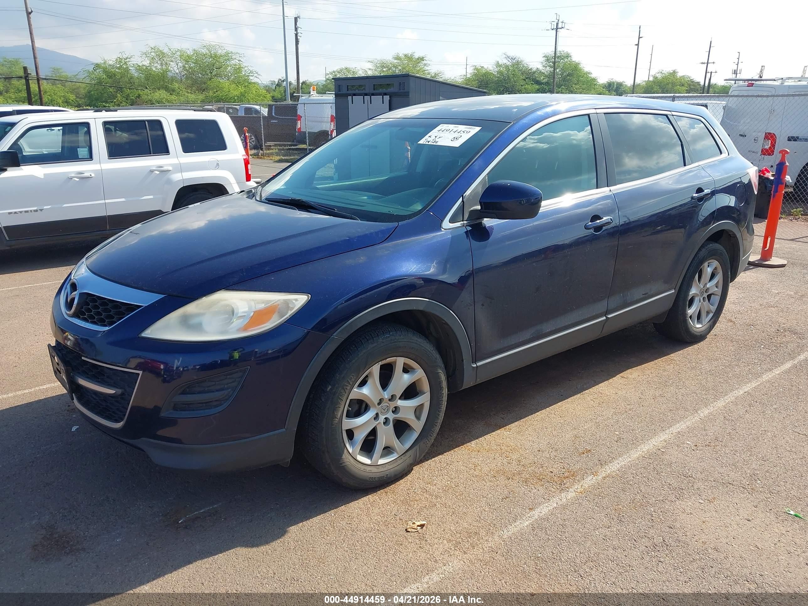 2011 Mazda Cx-9 Sport Blue vin: JM3TB3BV1B0318141