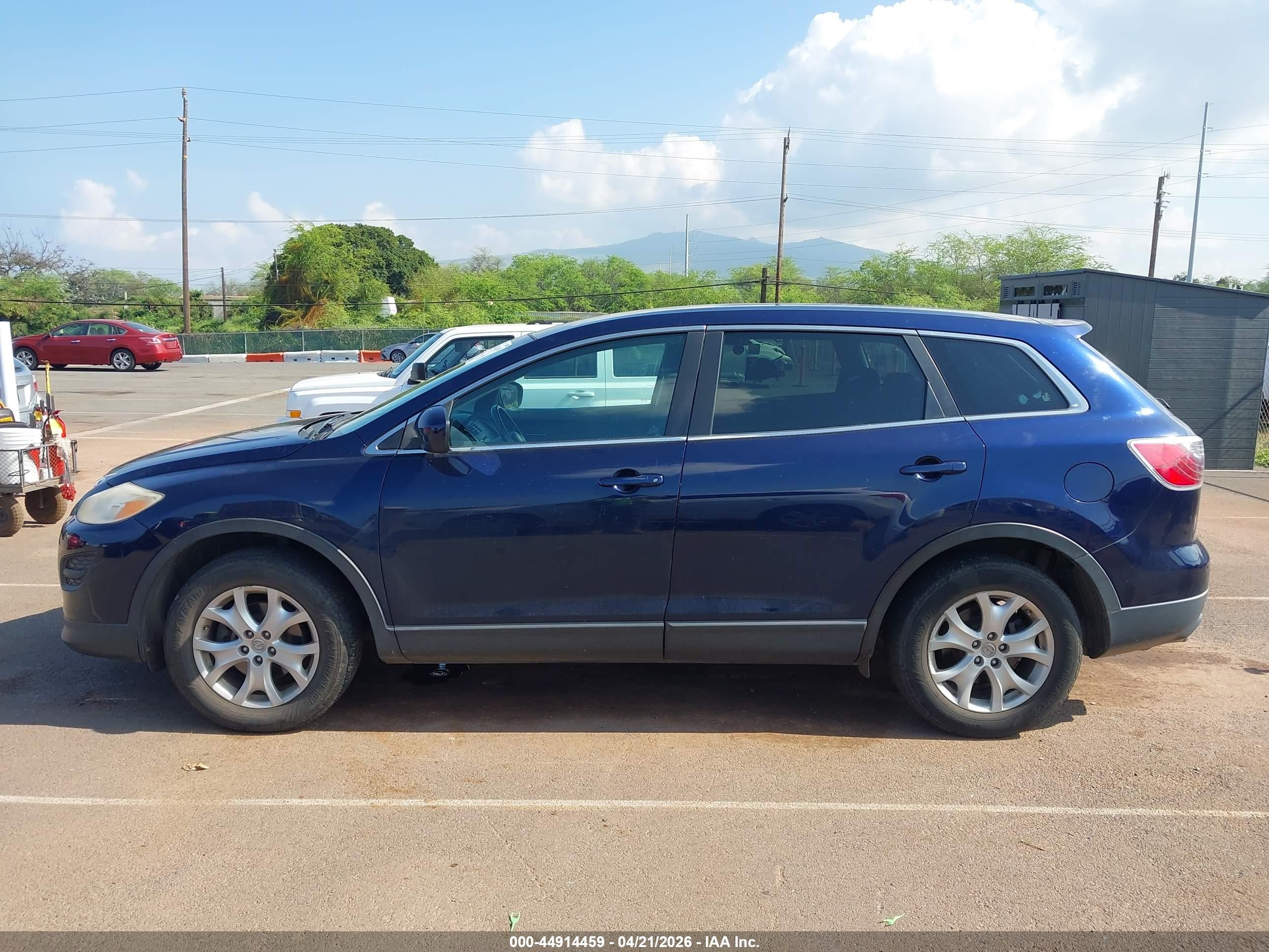2011 Mazda Cx-9 Sport Blue vin: JM3TB3BV1B0318141