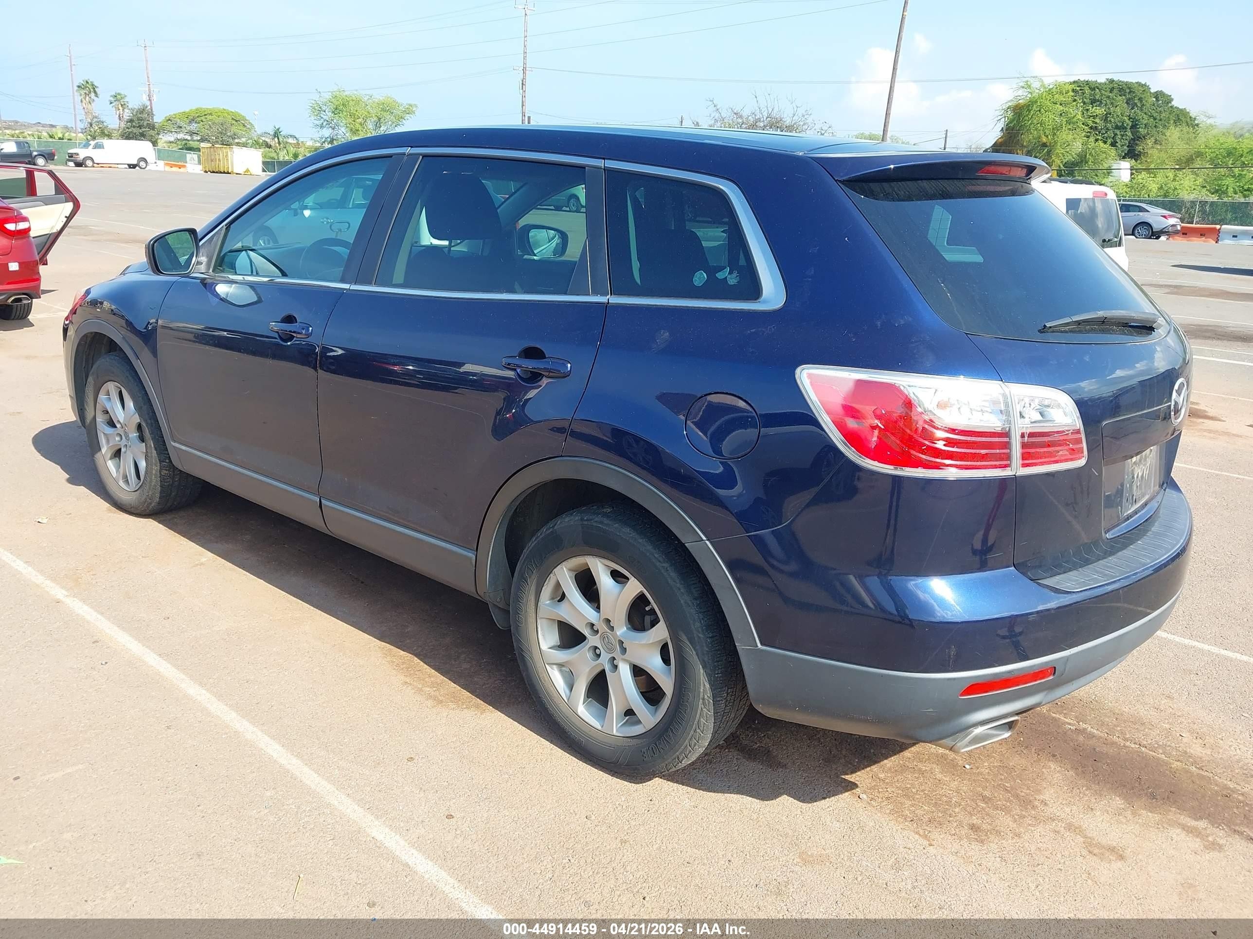 2011 Mazda Cx-9 Sport Blue vin: JM3TB3BV1B0318141