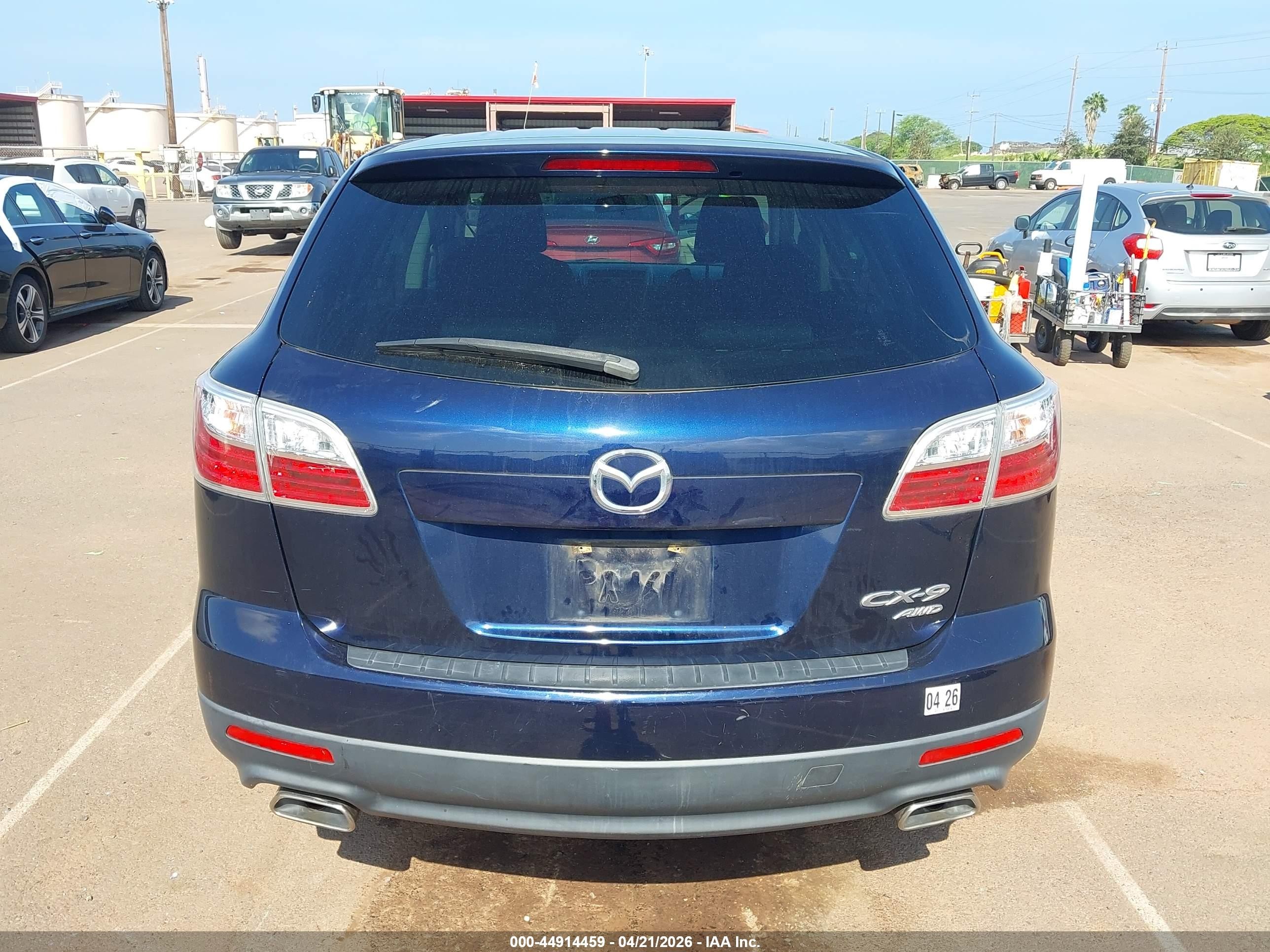 2011 Mazda Cx-9 Sport Blue vin: JM3TB3BV1B0318141