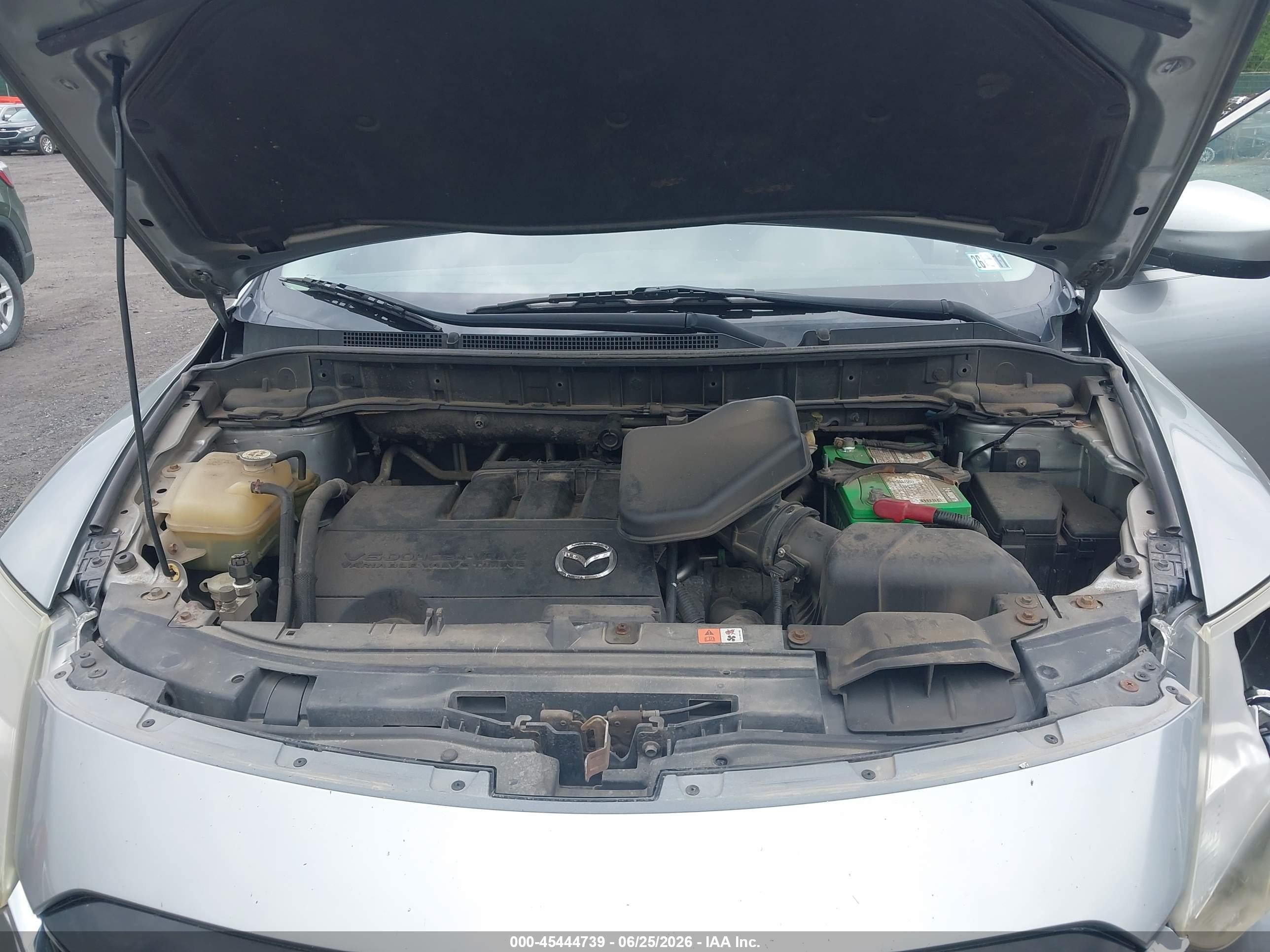 2013 Mazda Cx-9 Sport Silver vin: JM3TB3BV1D0420347
