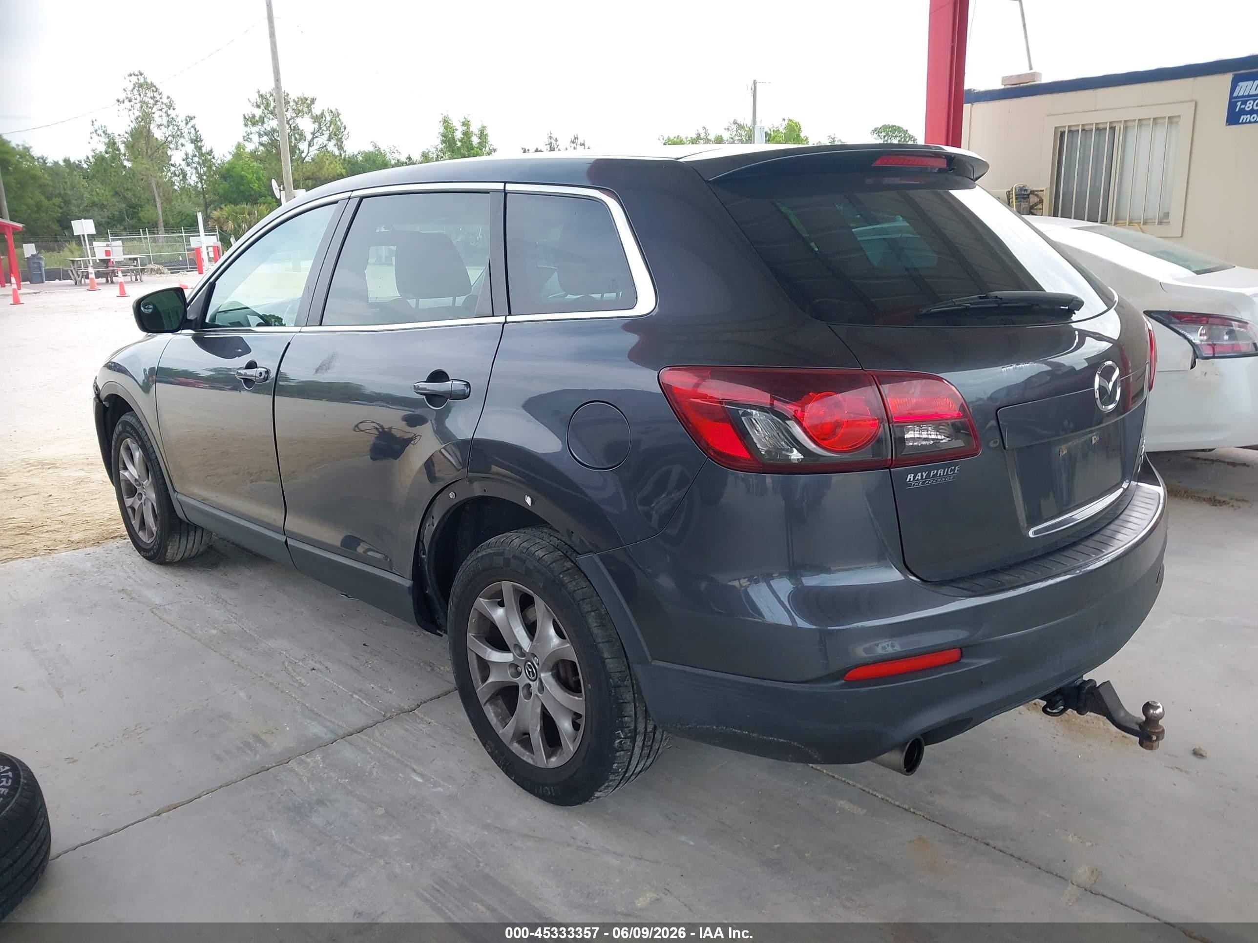 2015 Mazda Cx-9 Sport Gray vin: JM3TB3BV3F0448184