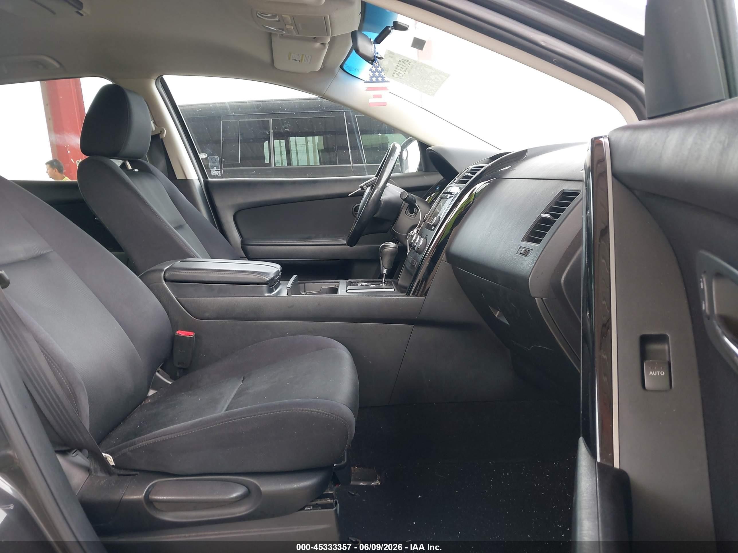 2015 Mazda Cx-9 Sport Gray vin: JM3TB3BV3F0448184