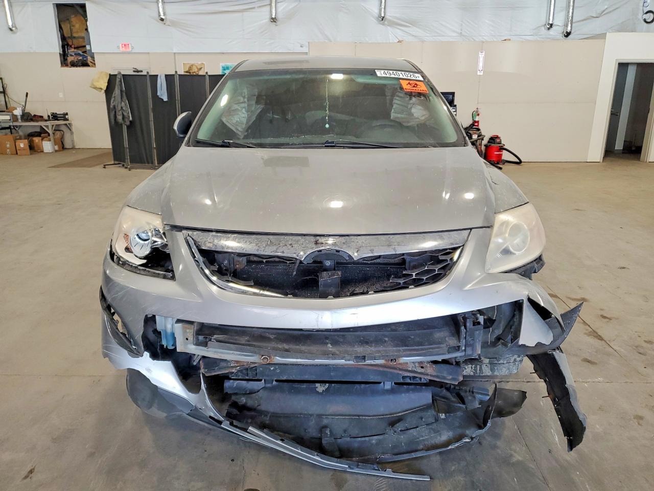 2012 Mazda Cx-9 Silver vin: JM3TB3BV4C0357503