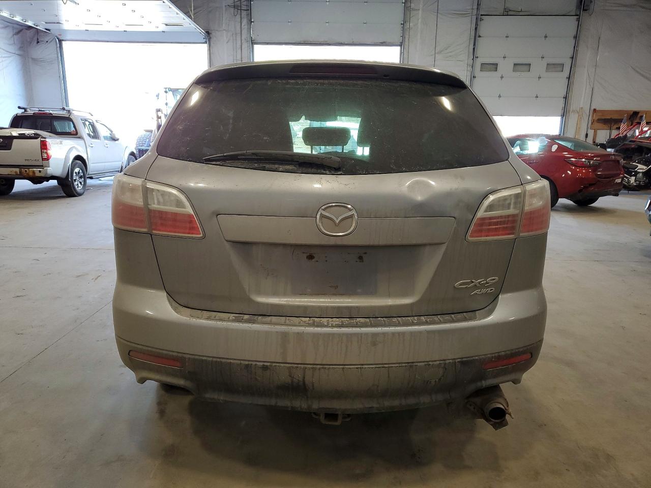 2012 Mazda Cx-9 Silver vin: JM3TB3BV4C0357503