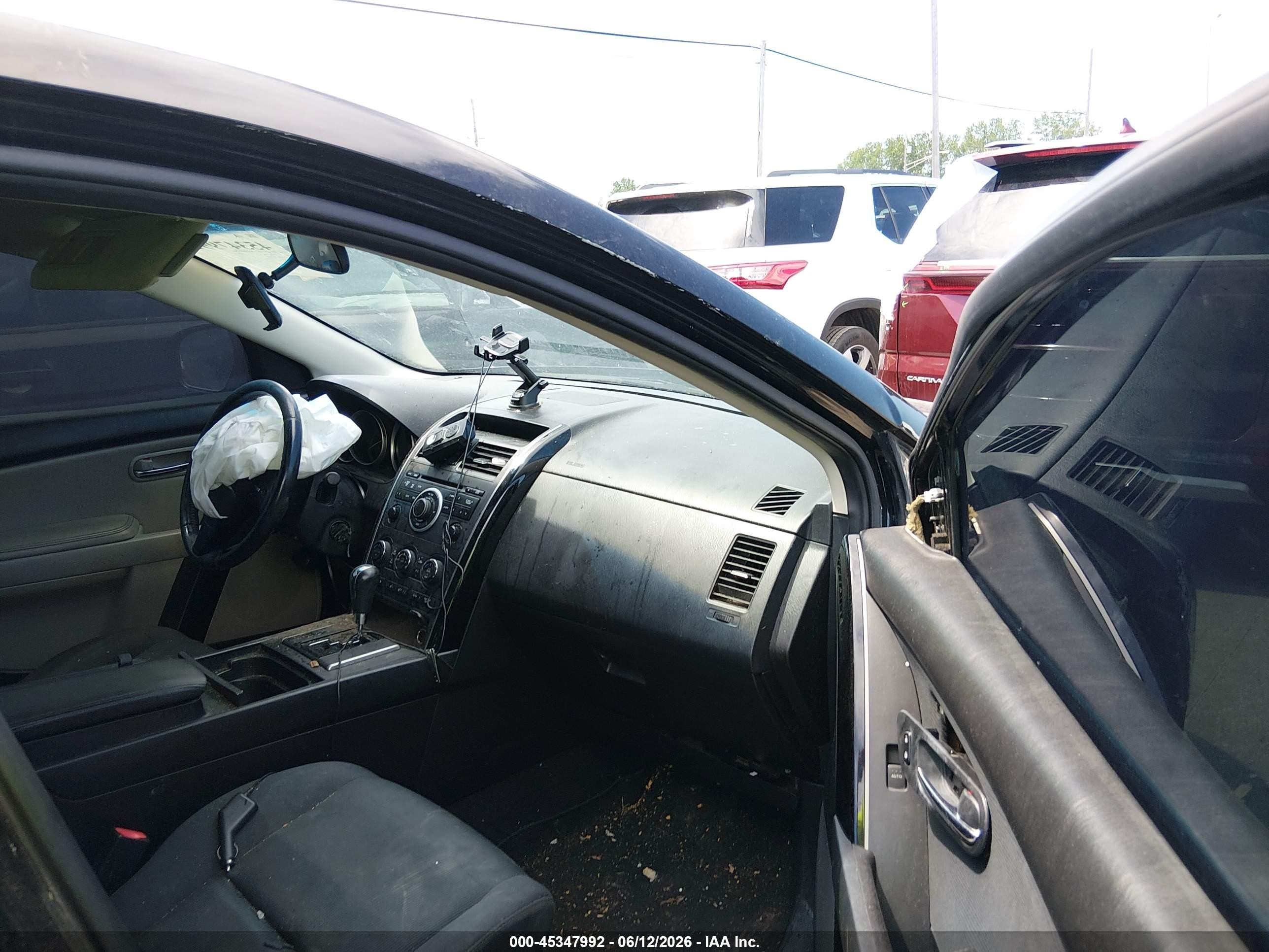 2011 Mazda Cx-9 Sport Black vin: JM3TB3BV6B0308320