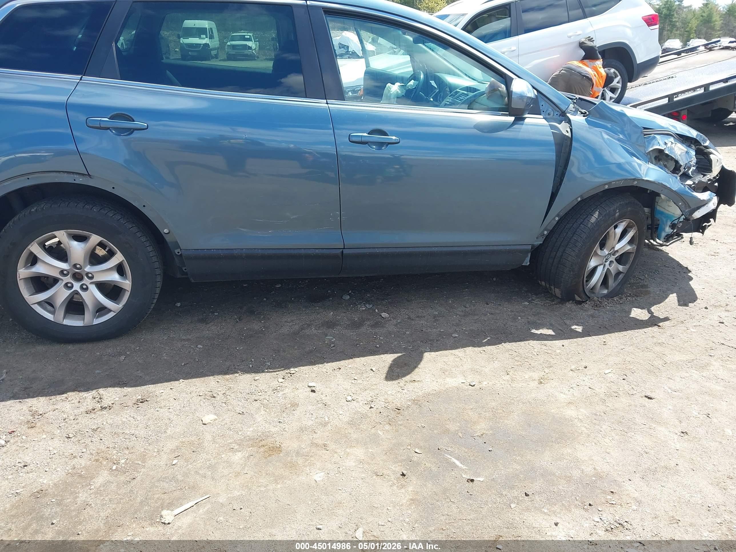 2015 Mazda Cx-9 Sport Blue vin: JM3TB3BV6F0461592