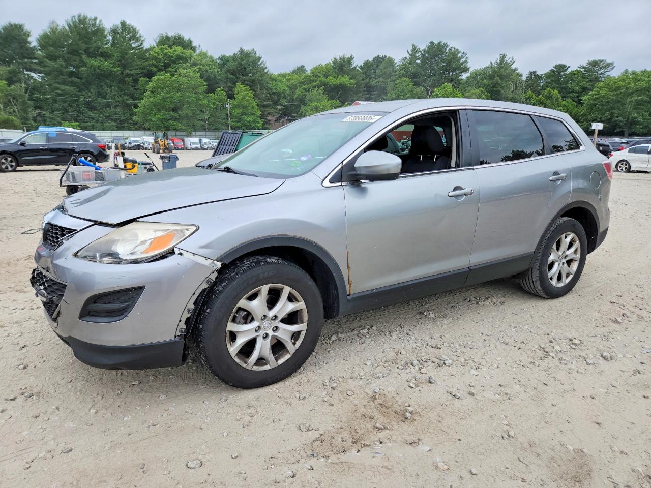 2012 Mazda Cx-9 Gray vin: JM3TB3BV7C0360136