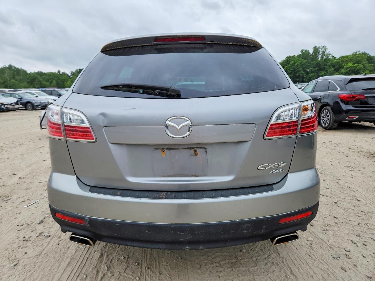 2012 Mazda Cx-9 Gray vin: JM3TB3BV7C0360136