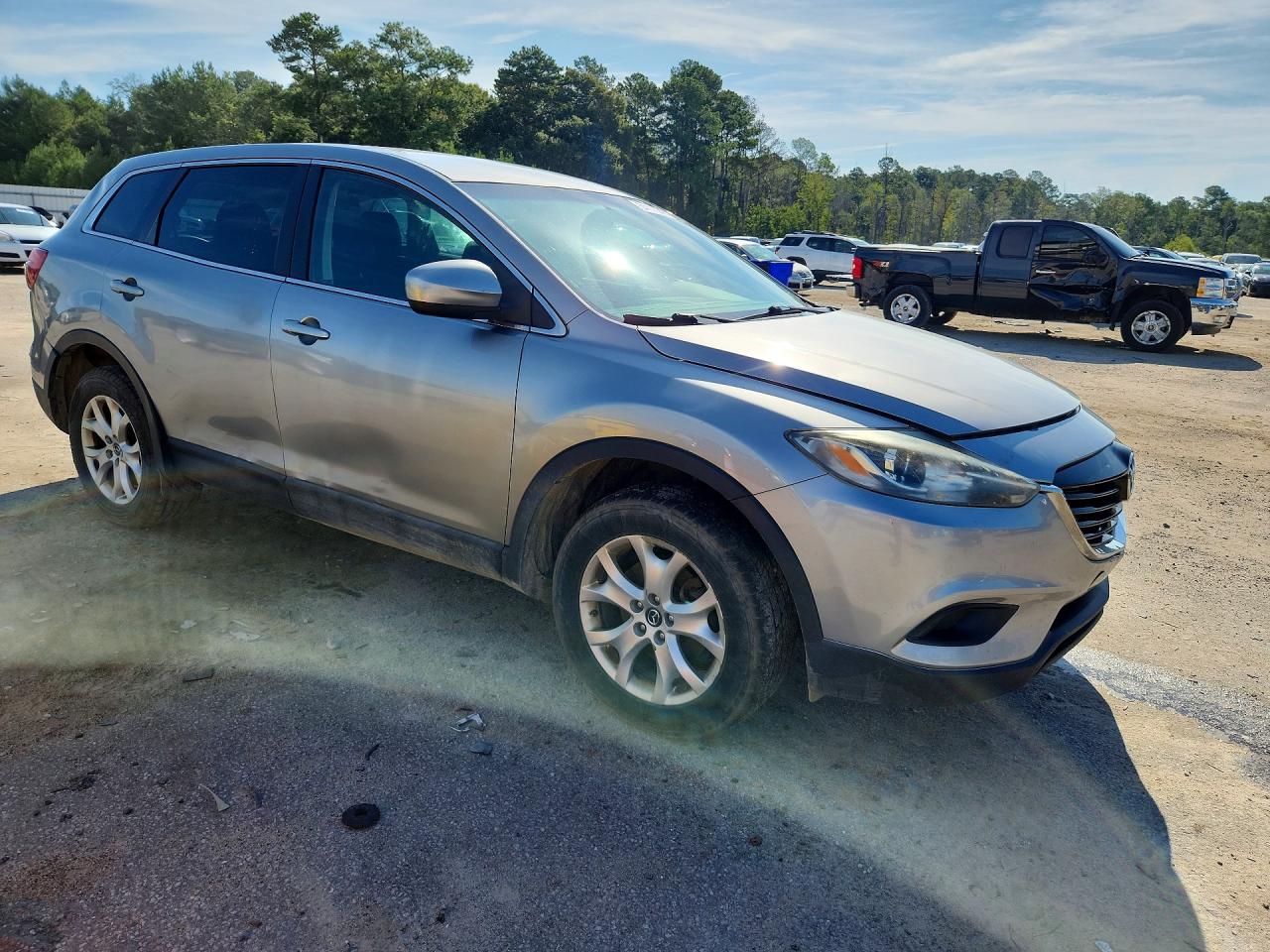 2013 Mazda Cx-9 Sport Gray vin: JM3TB3BV7D0413998