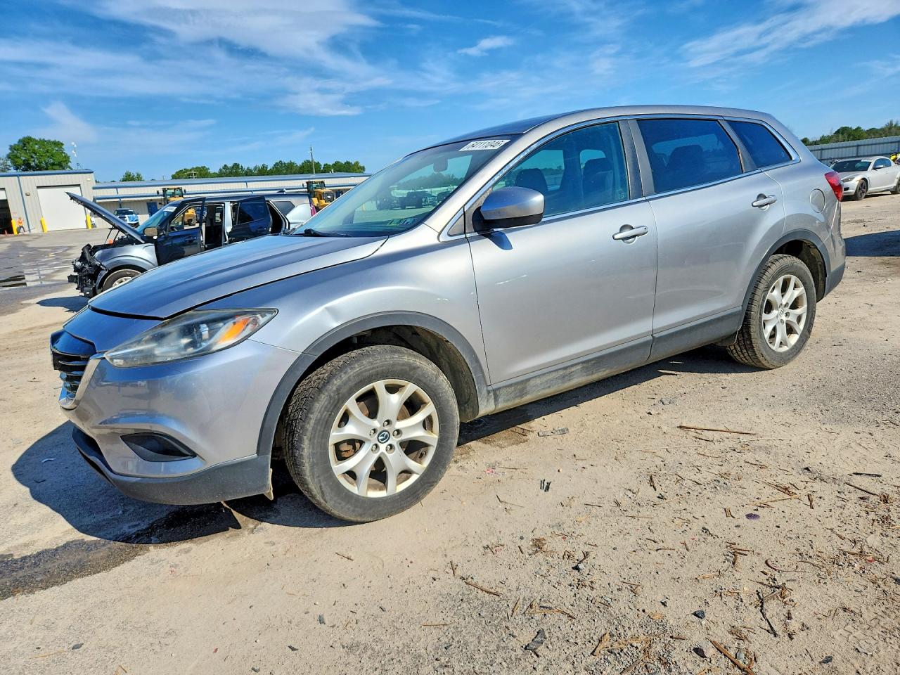 2013 Mazda Cx-9 Sport Gray vin: JM3TB3BV7D0413998