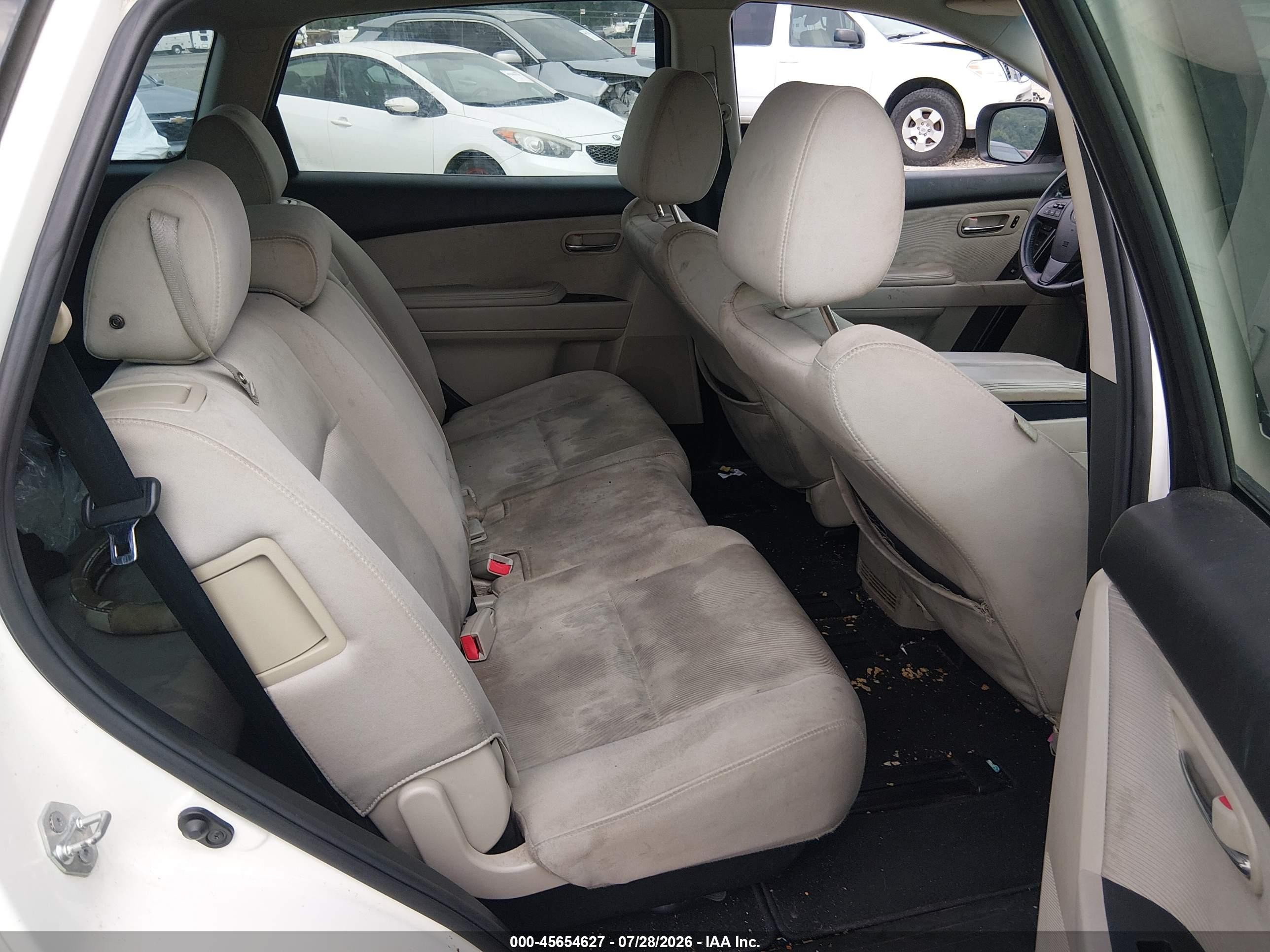 2011 Mazda Cx-9 Sport White vin: JM3TB3BVXB0315190
