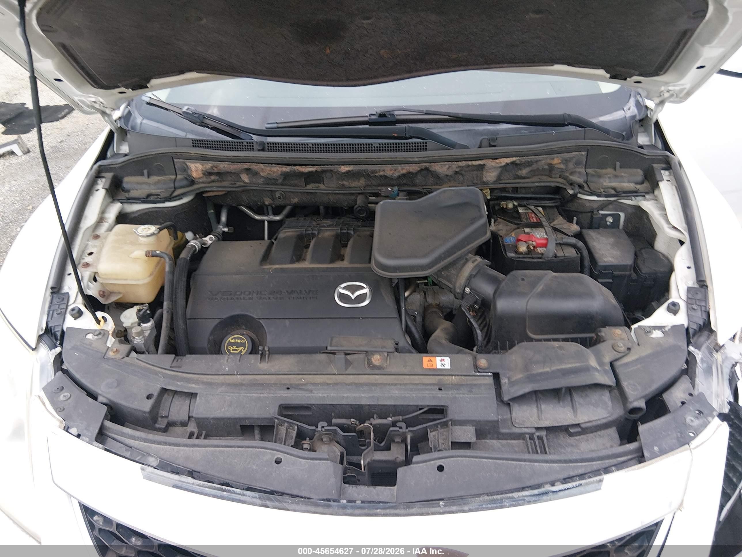 2011 Mazda Cx-9 Sport White vin: JM3TB3BVXB0315190