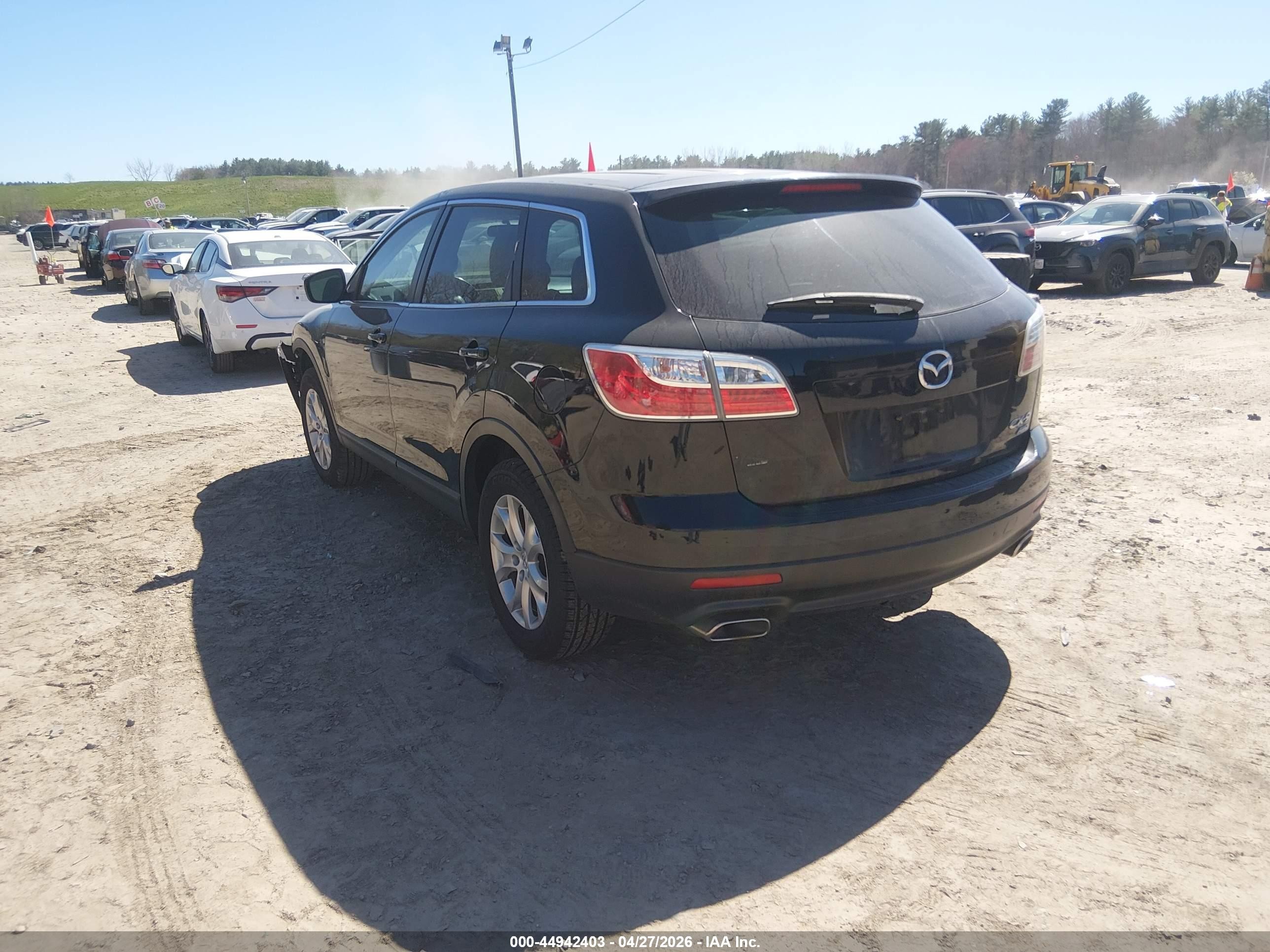2011 Mazda Cx-9 Sport Black vin: JM3TB3BVXB0323712