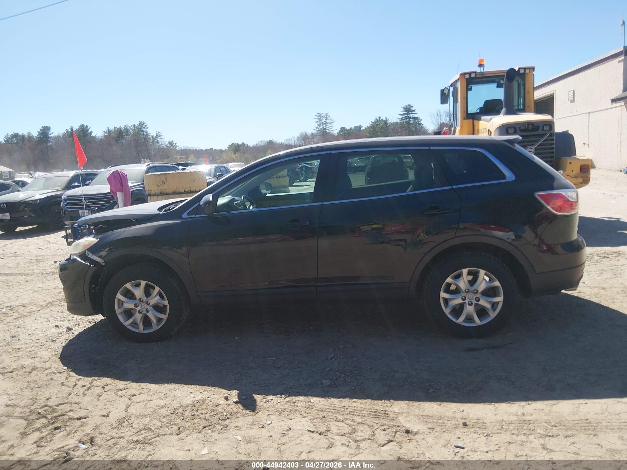 2011 Mazda Cx-9 Sport Black vin: JM3TB3BVXB0323712
