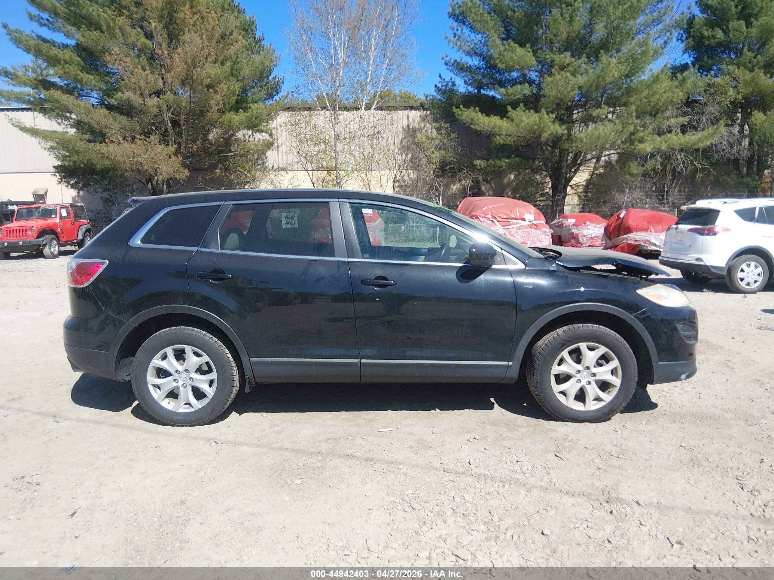 2011 Mazda Cx-9 Sport Black vin: JM3TB3BVXB0323712