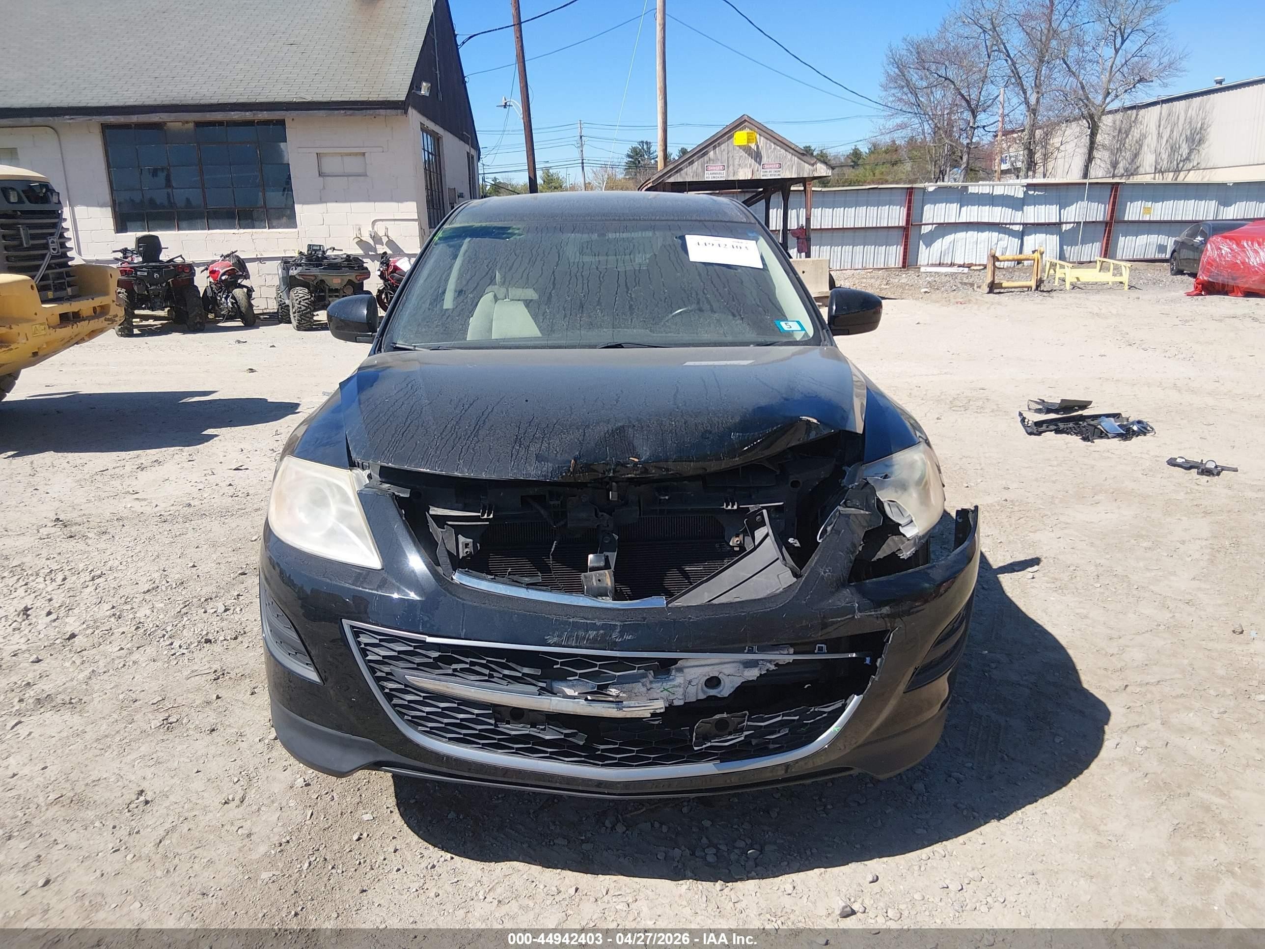 2011 Mazda Cx-9 Sport Black vin: JM3TB3BVXB0323712