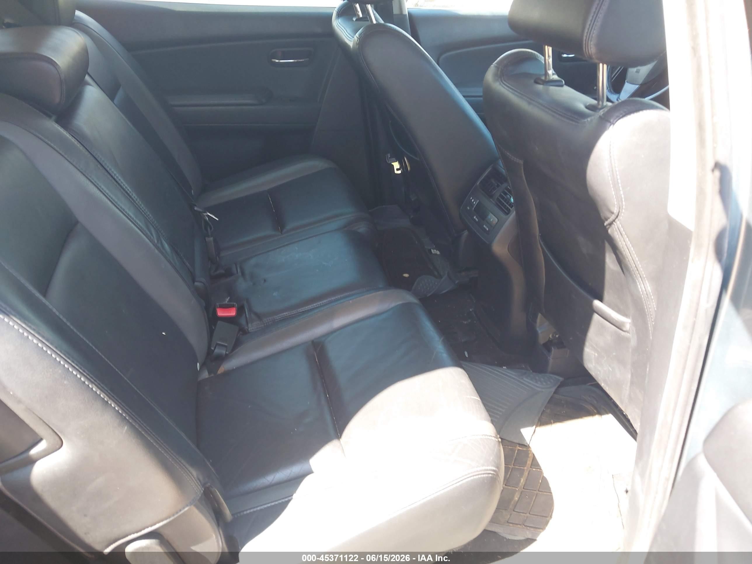 2012 Mazda Cx-9 Touring Gray vin: JM3TB3CA0C0344839
