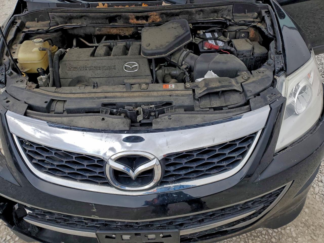 2012 Mazda Cx-9 Черный vin: JM3TB3CA0C0349992