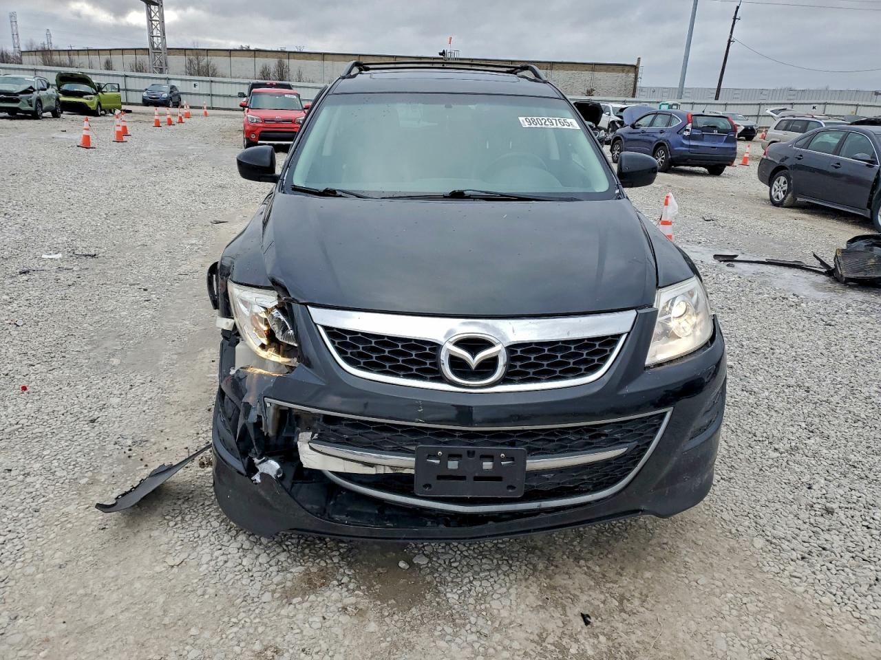 2012 Mazda Cx-9 Черный vin: JM3TB3CA0C0349992
