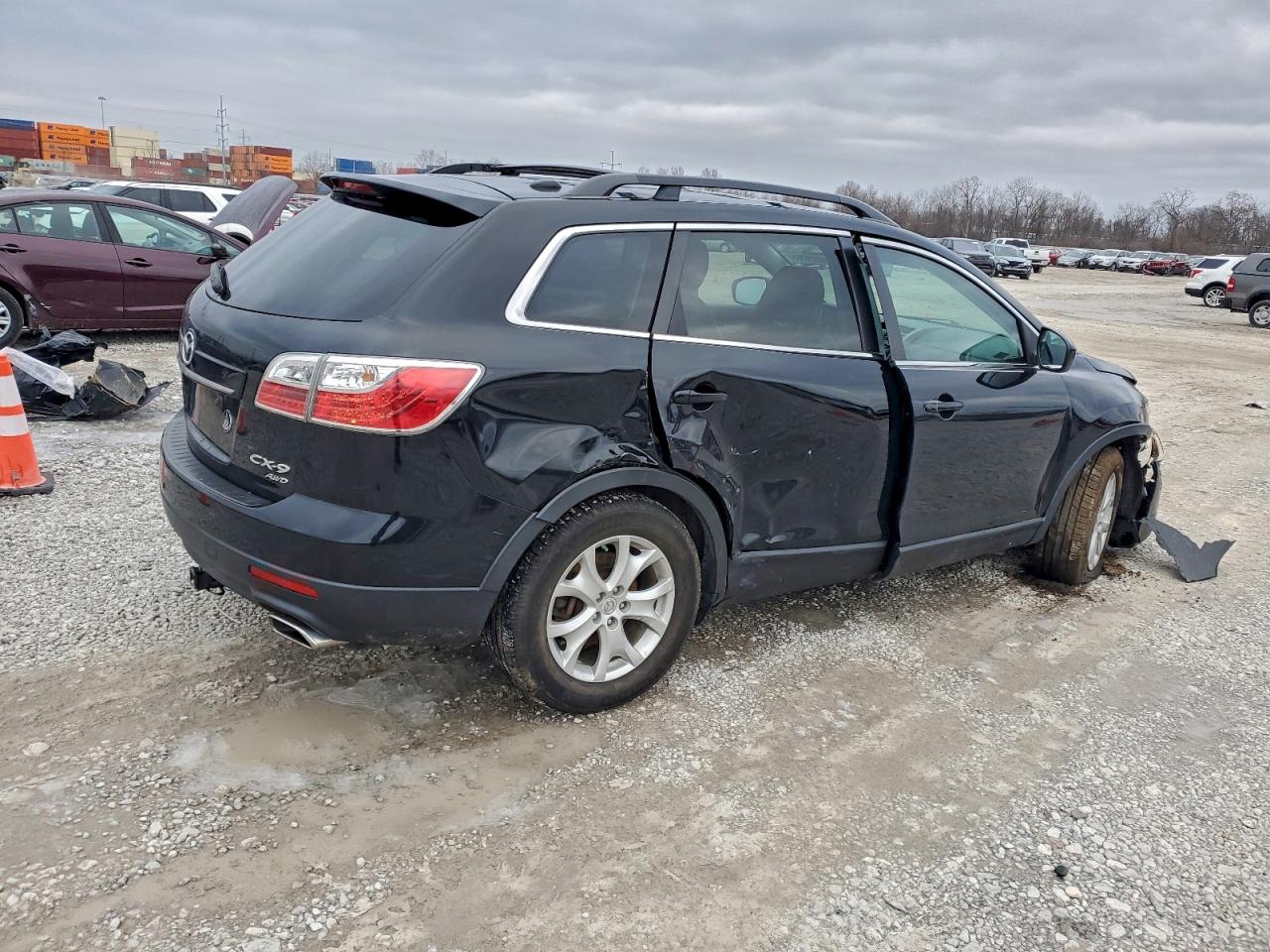 2012 Mazda Cx-9 Черный vin: JM3TB3CA0C0349992