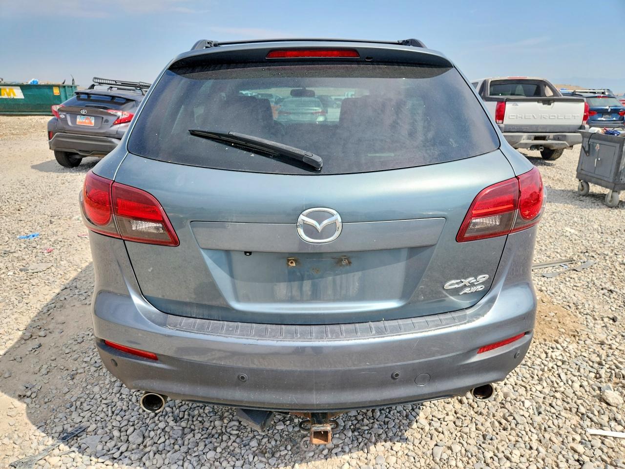 2013 Mazda Cx-9 Touring Синий vin: JM3TB3CA0D0405124