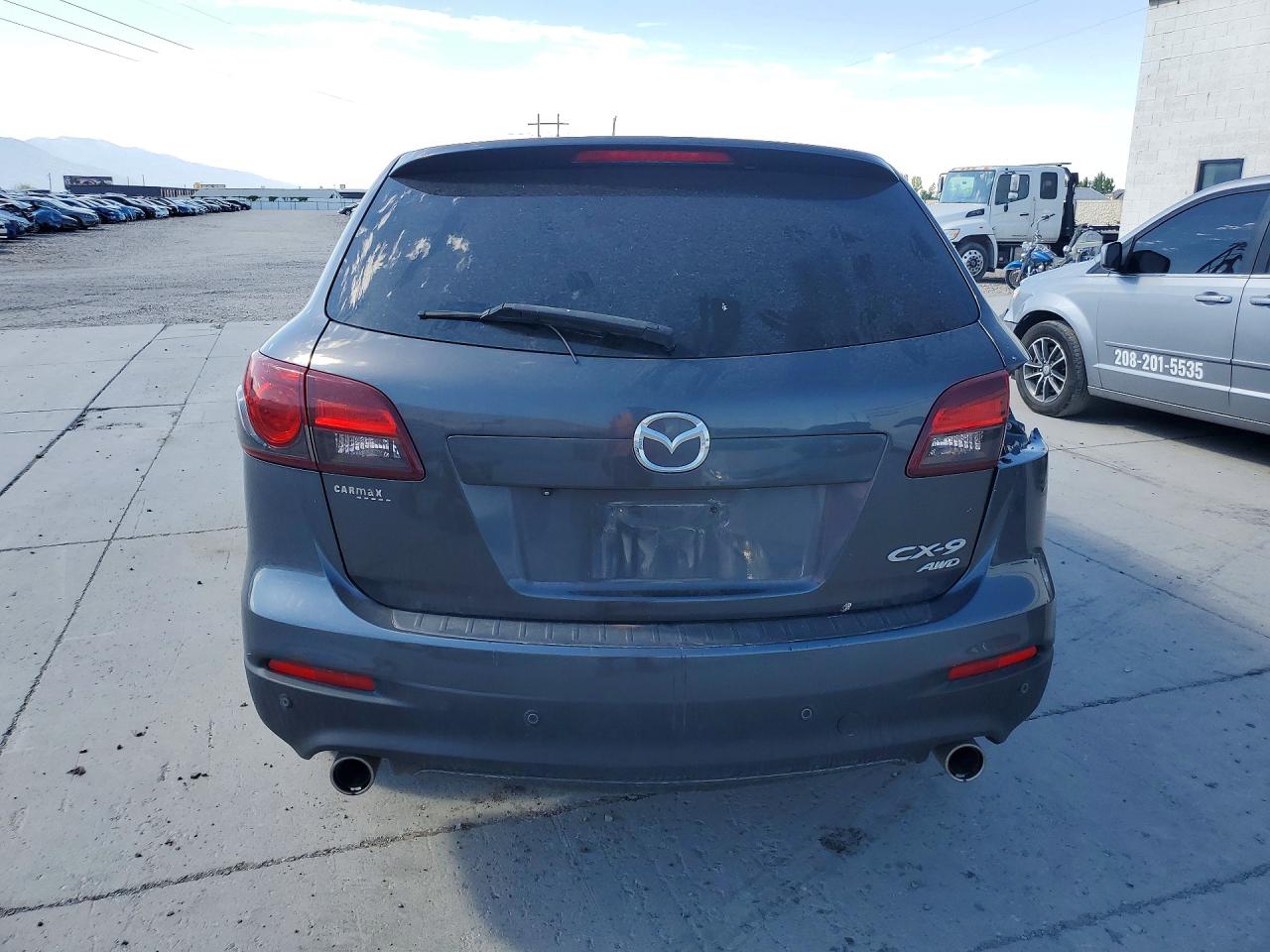 2013 Mazda Cx-9 Touring Gray vin: JM3TB3CA0D0405348
