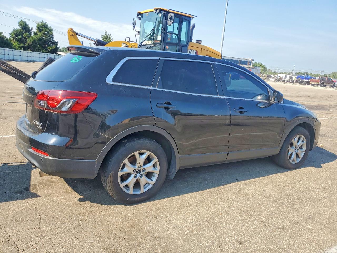 2015 Mazda Cx-9 Touring Black vin: JM3TB3CA0F0457677