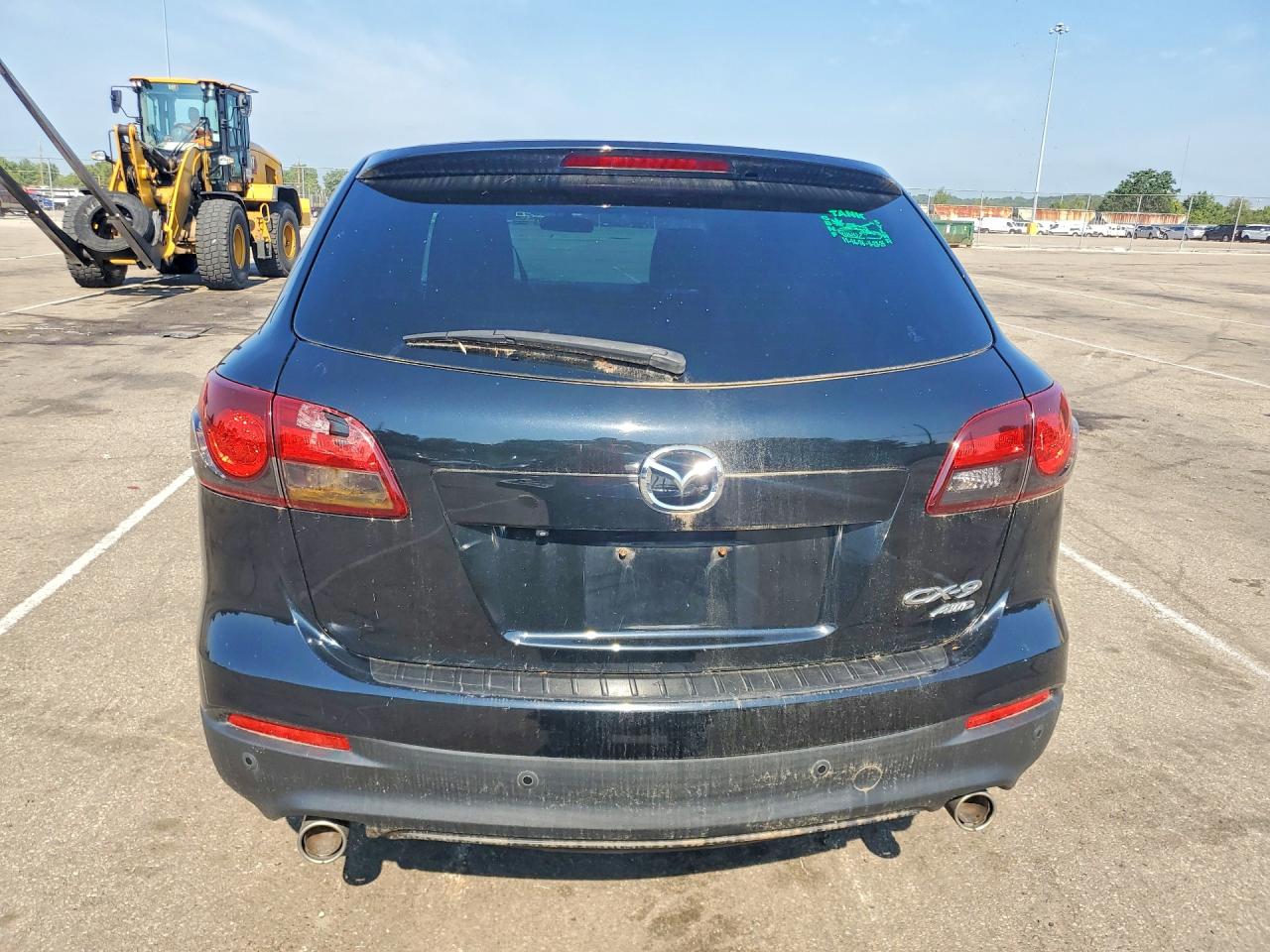 2015 Mazda Cx-9 Touring Black vin: JM3TB3CA0F0457677