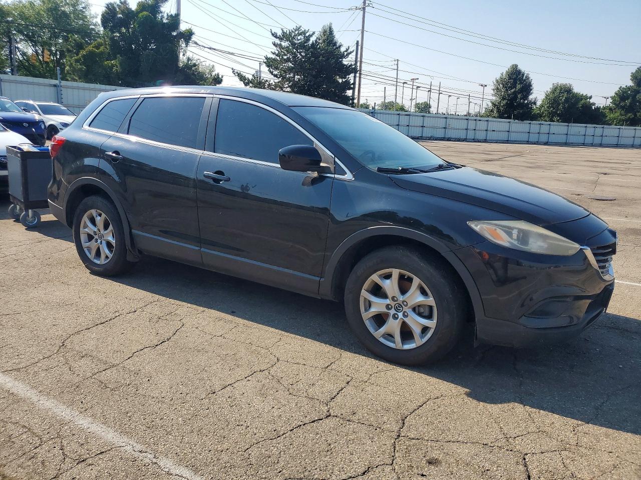 2015 Mazda Cx-9 Touring Black vin: JM3TB3CA0F0457677