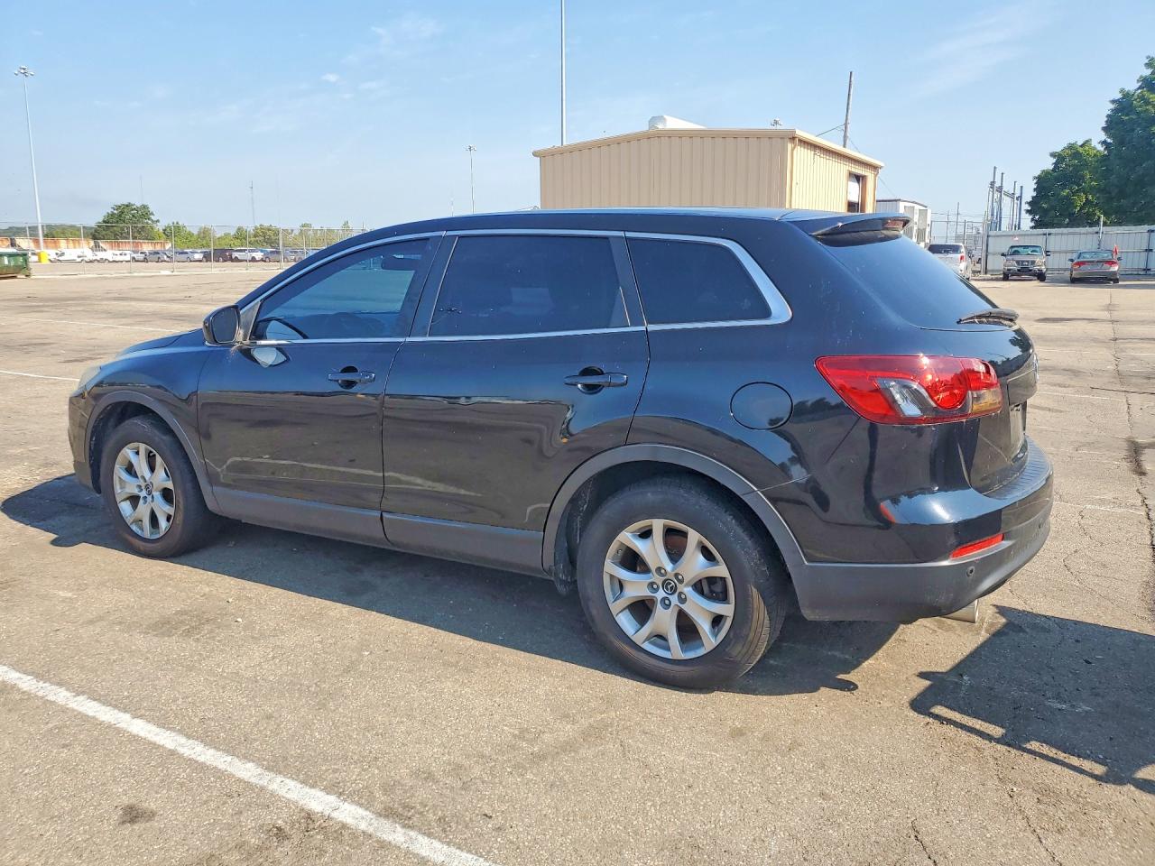 2015 Mazda Cx-9 Touring Black vin: JM3TB3CA0F0457677