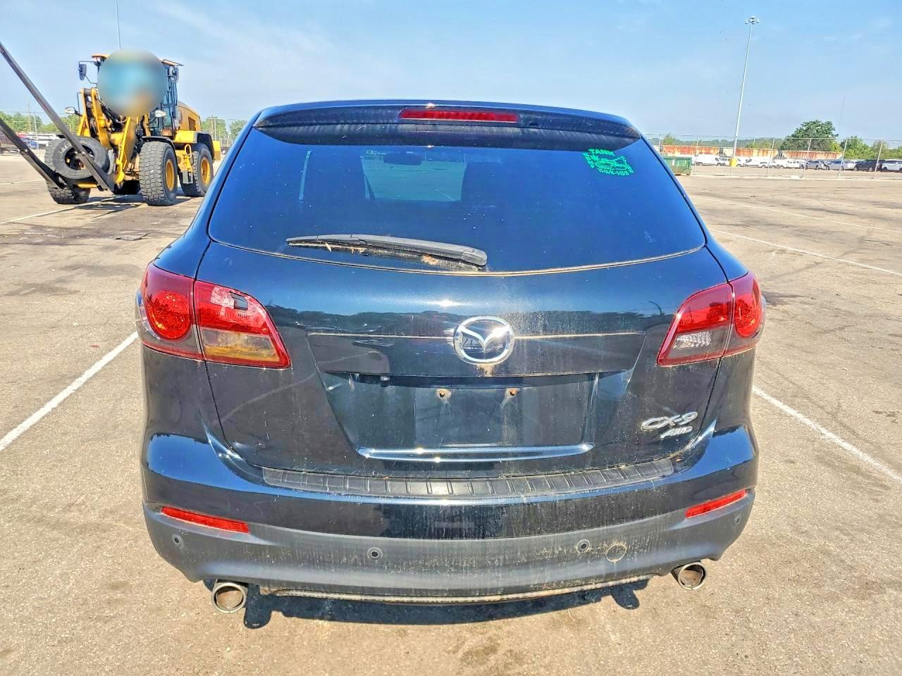 2015 Mazda Cx-9 Touring Black vin: JM3TB3CA0F0457677