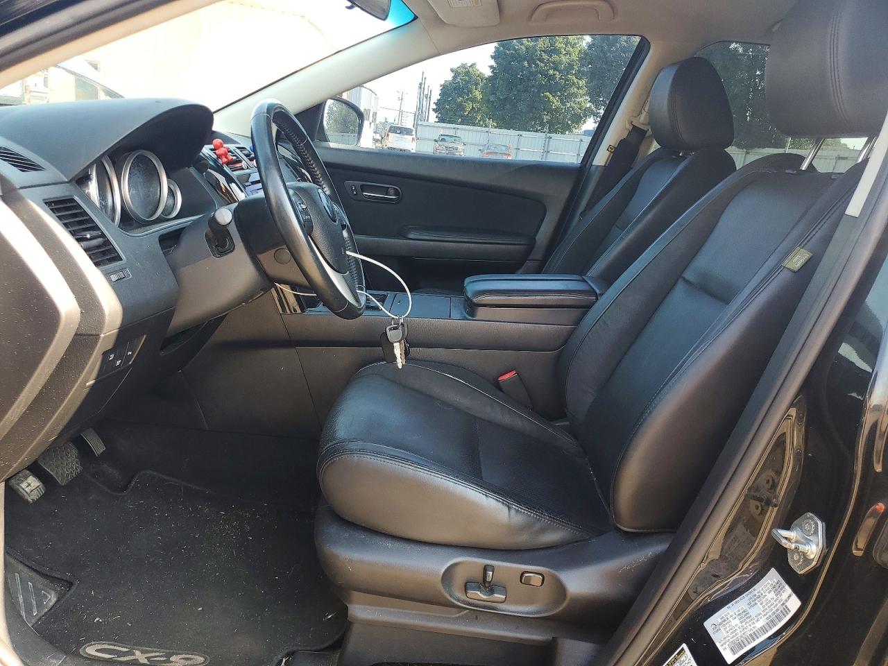 2015 Mazda Cx-9 Touring Black vin: JM3TB3CA0F0457677