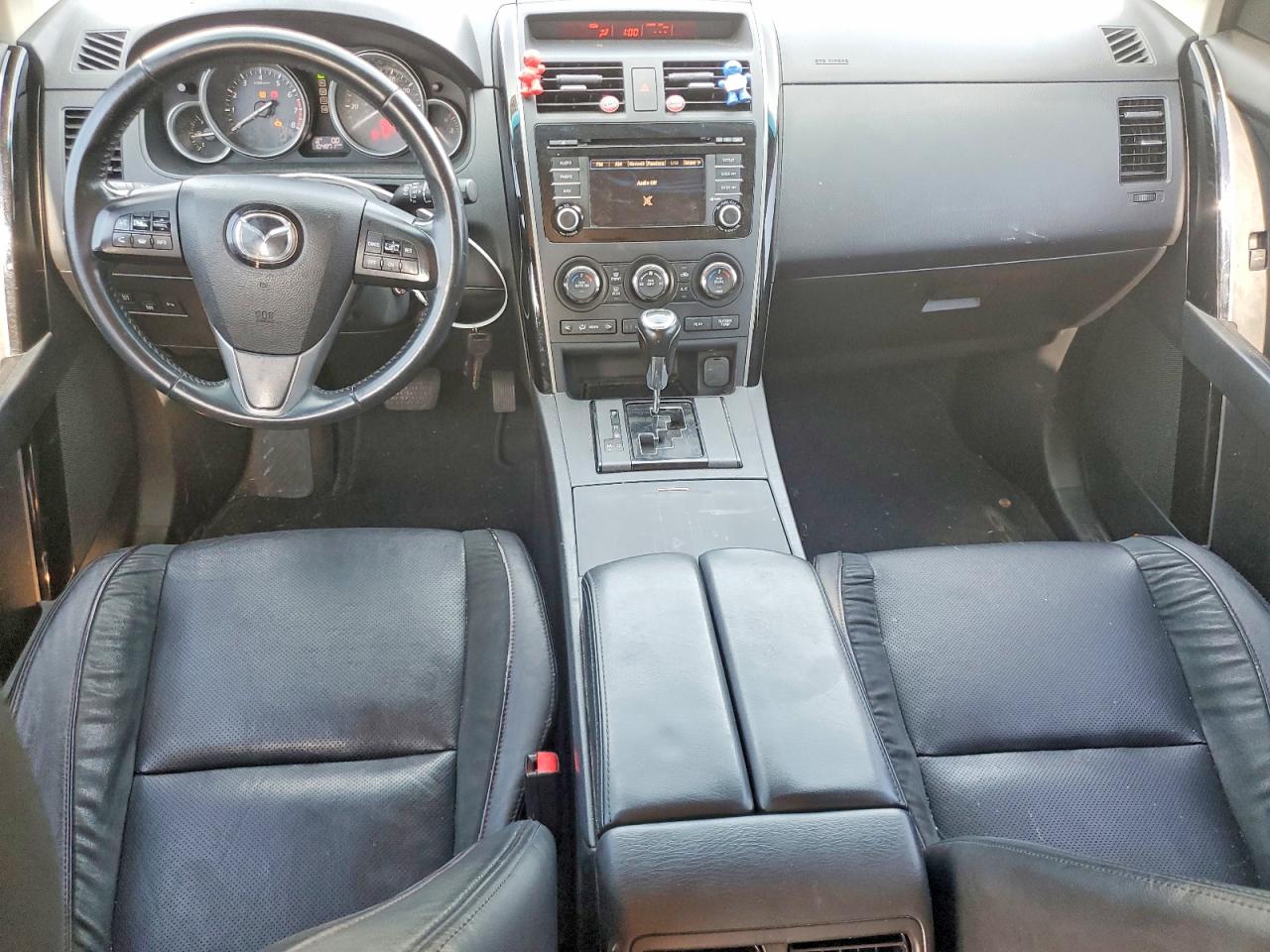2015 Mazda Cx-9 Touring Black vin: JM3TB3CA0F0457677