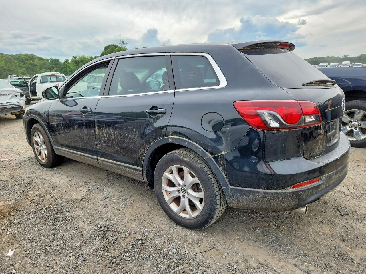 2015 Mazda Cx-9 Touring Black vin: JM3TB3CA0F0459364