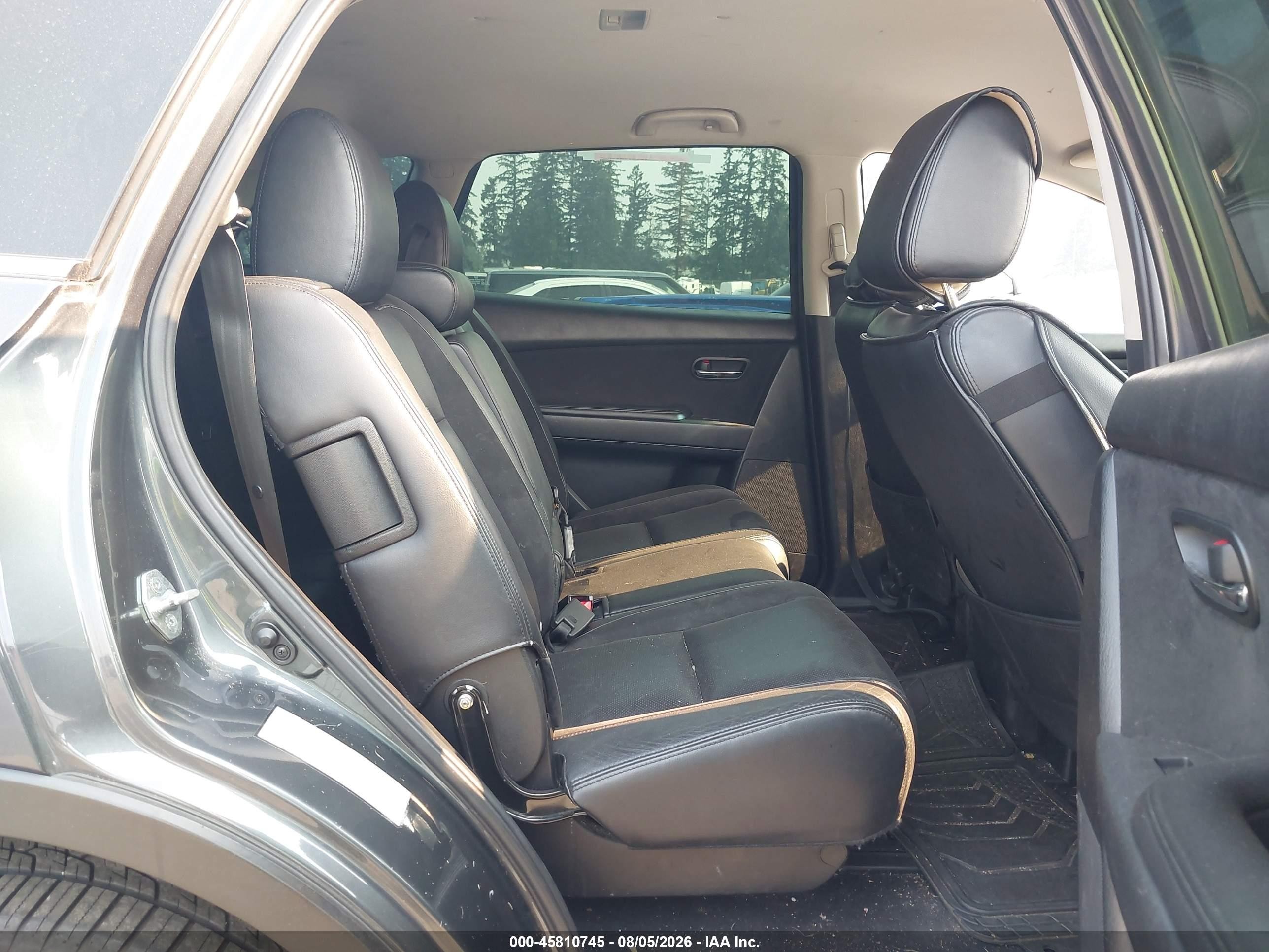 2014 Mazda Cx-9 Touring Gray vin: JM3TB3CA1E0431202